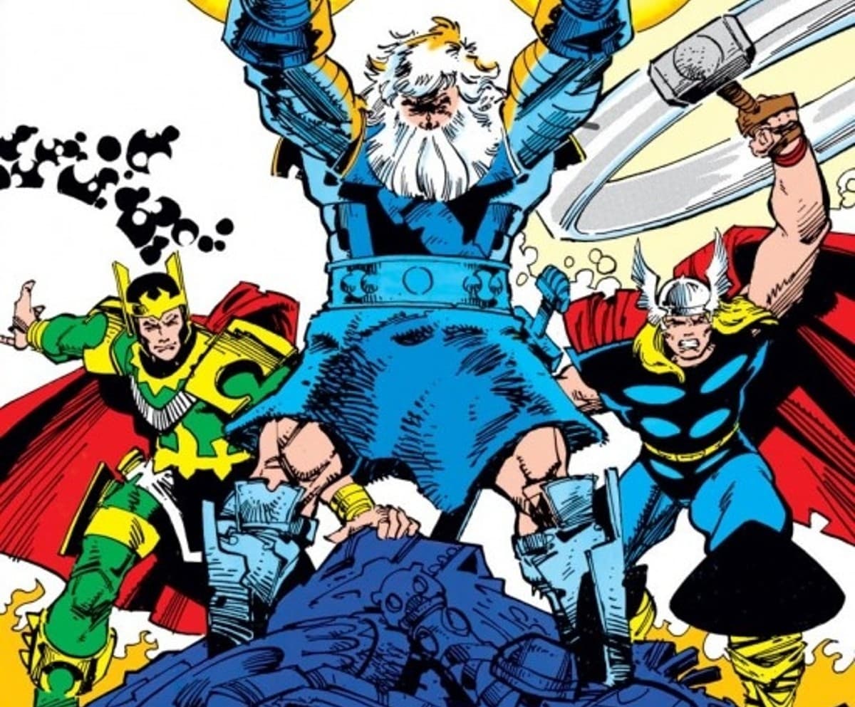 THOR (1966) #353 cover by Walt Simonson