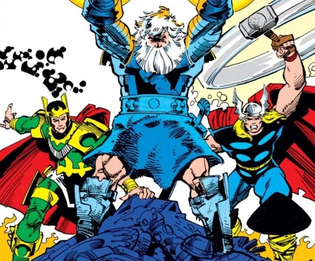 THOR (1966) #353 cover by Walt Simonson