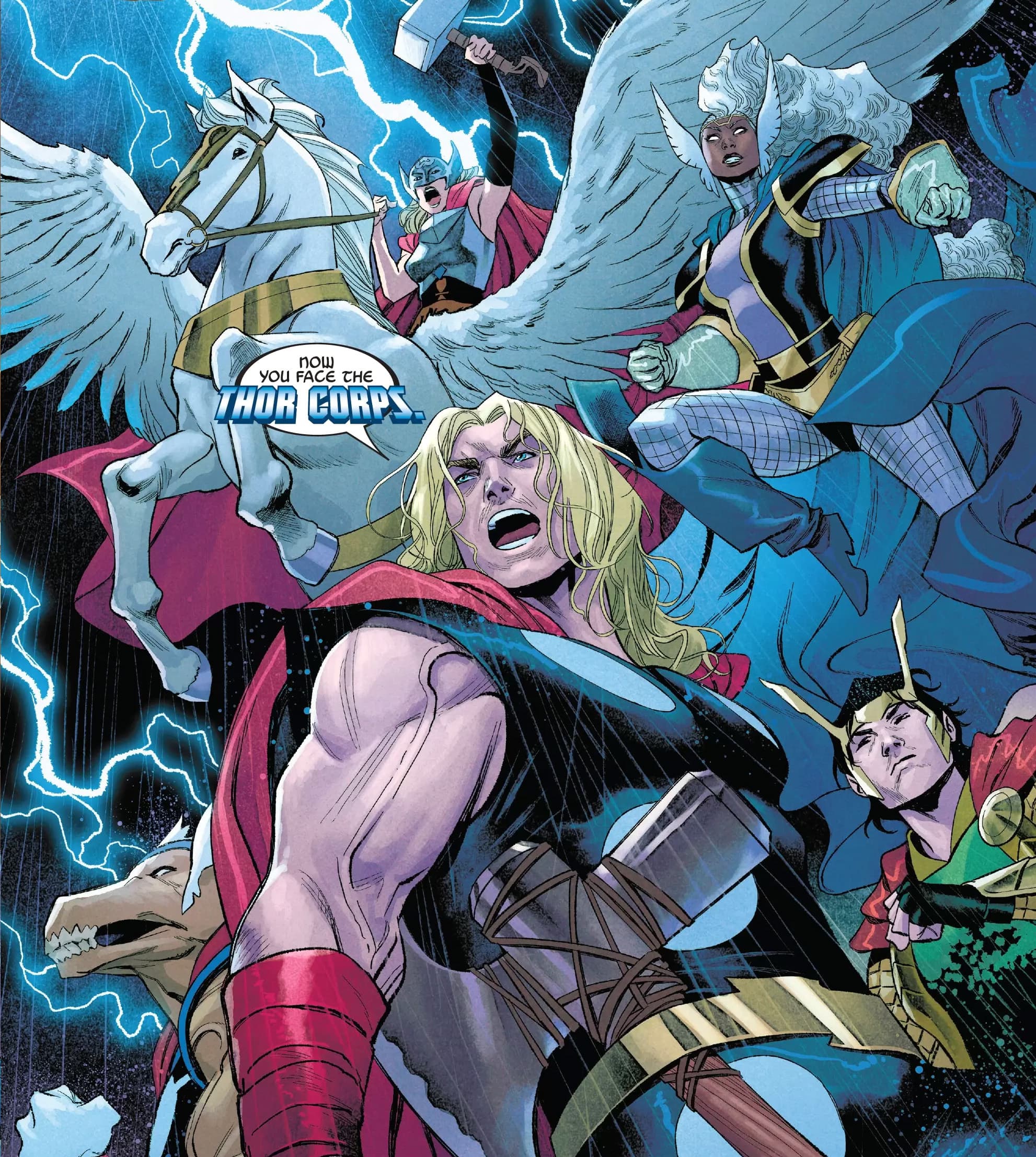 IMMORTAL THOR (2023) #4 artwork by Martin Coccolo and Matthew Wilson
