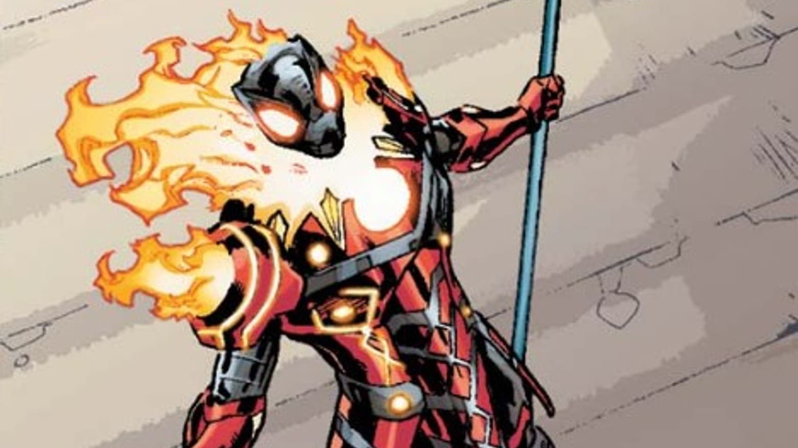 SECRET WARPS: IRON HAMMER ANNUAL #1 interior artwork by Carlos Gomez and Ario Anindito