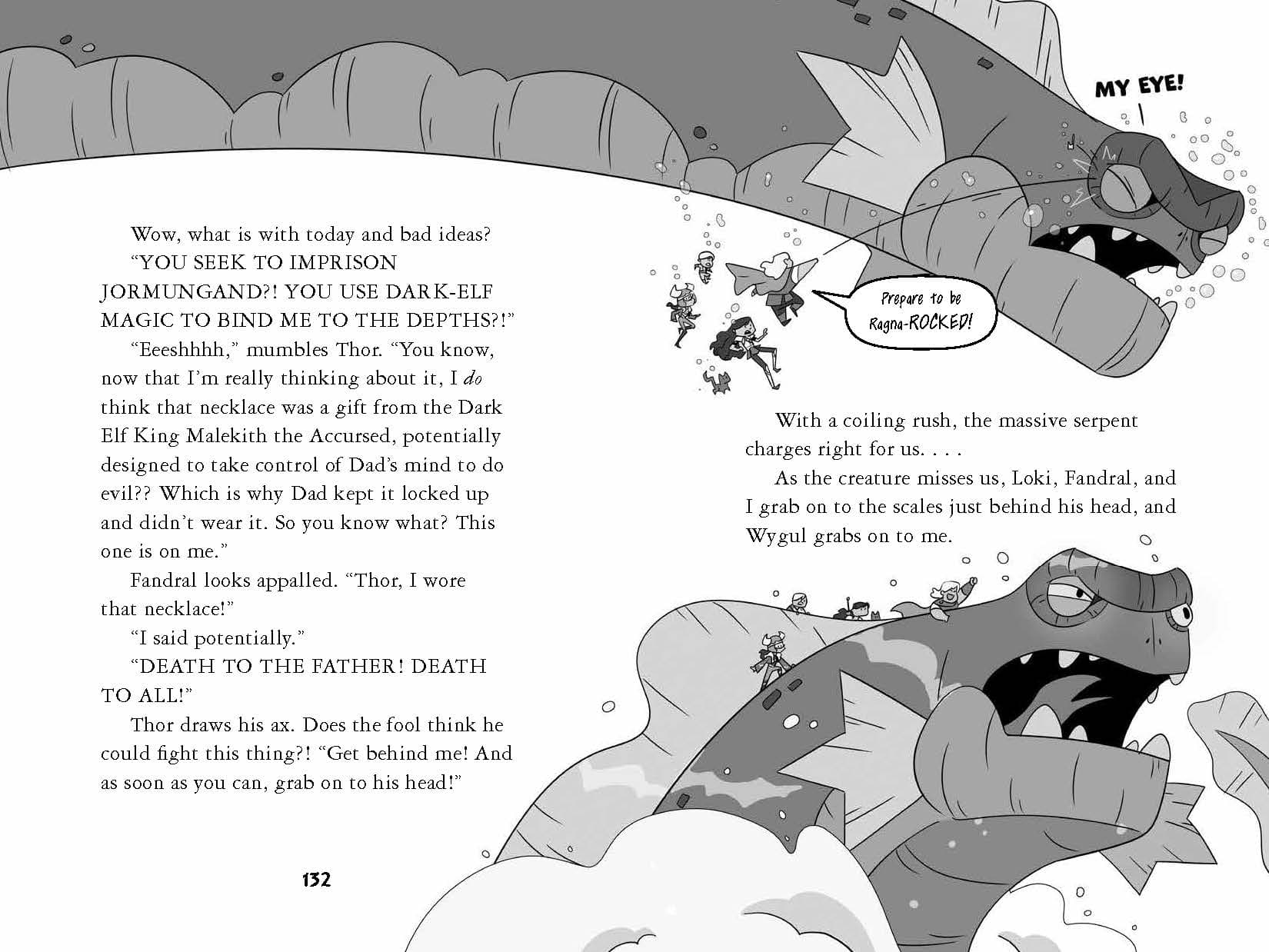 Preview from Thor Quest: Hammers of the Gods.