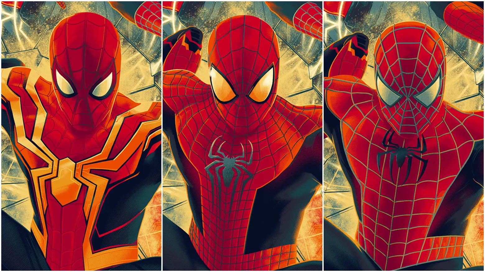 Mondo Releases New Matt Taylor Posters for 'Spider-Man: No Way Home'