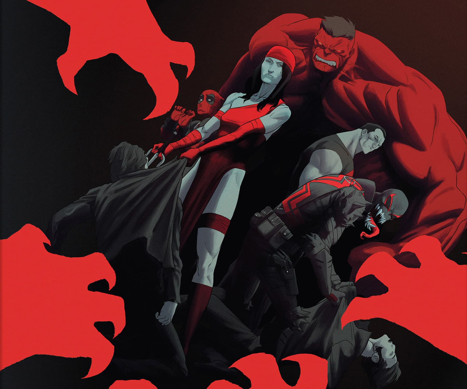 THUNDERBOLTS (2012) #15 cover by Kris Anka