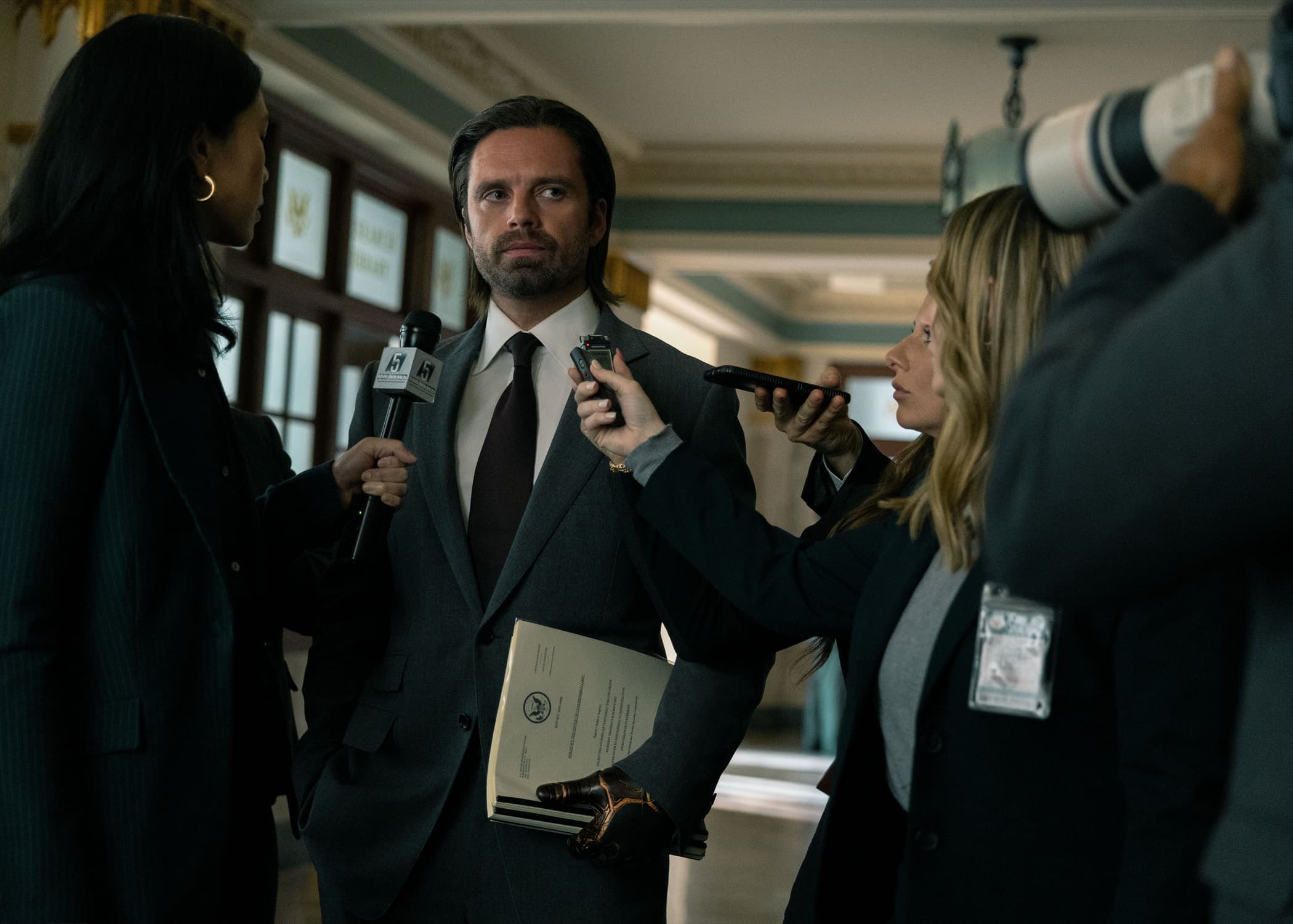 Sebastian Stan as Bucky Barnes in Thunderbolts*