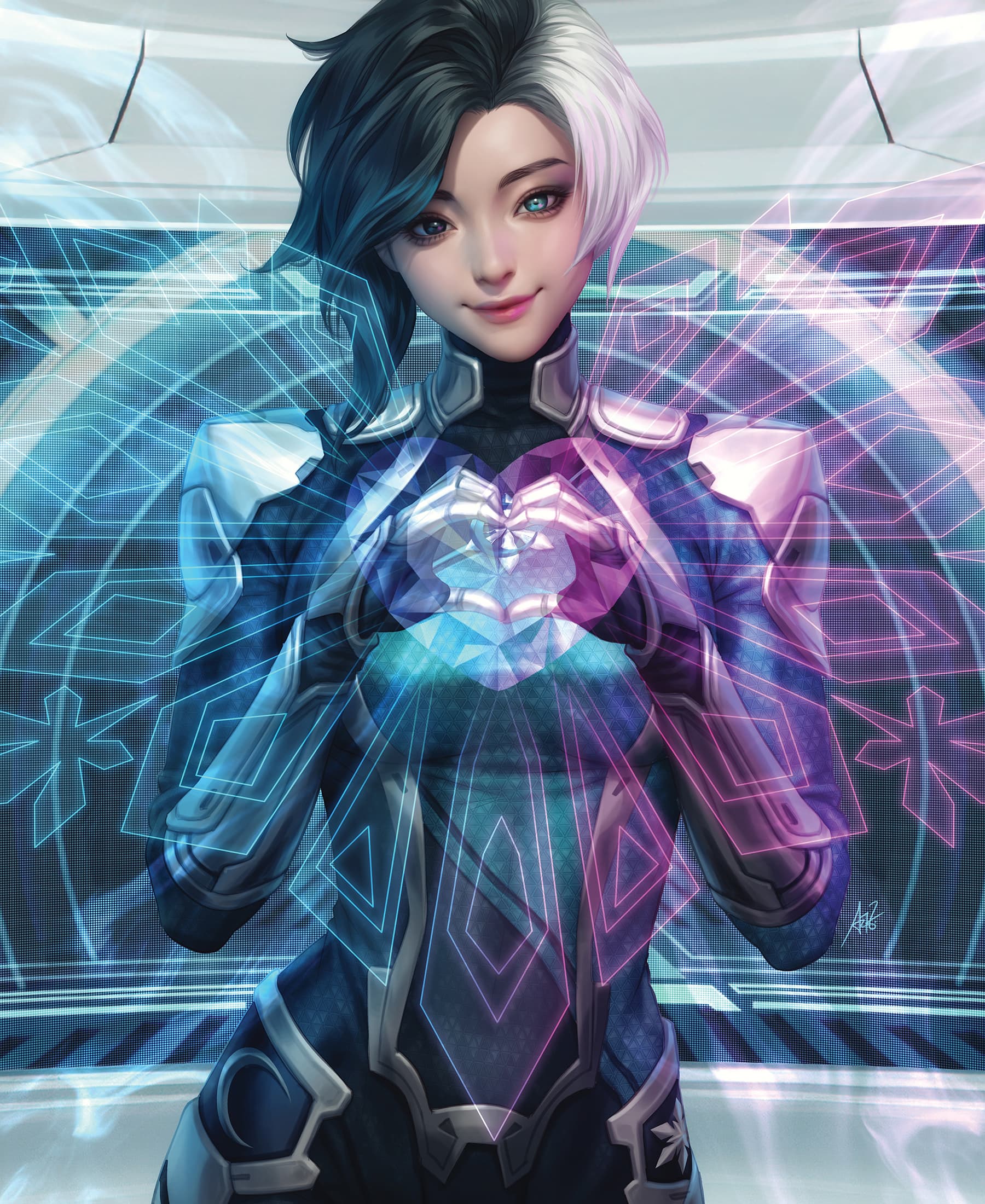 TIGER DIVISION (2022) #1 variant cover by Artgerm