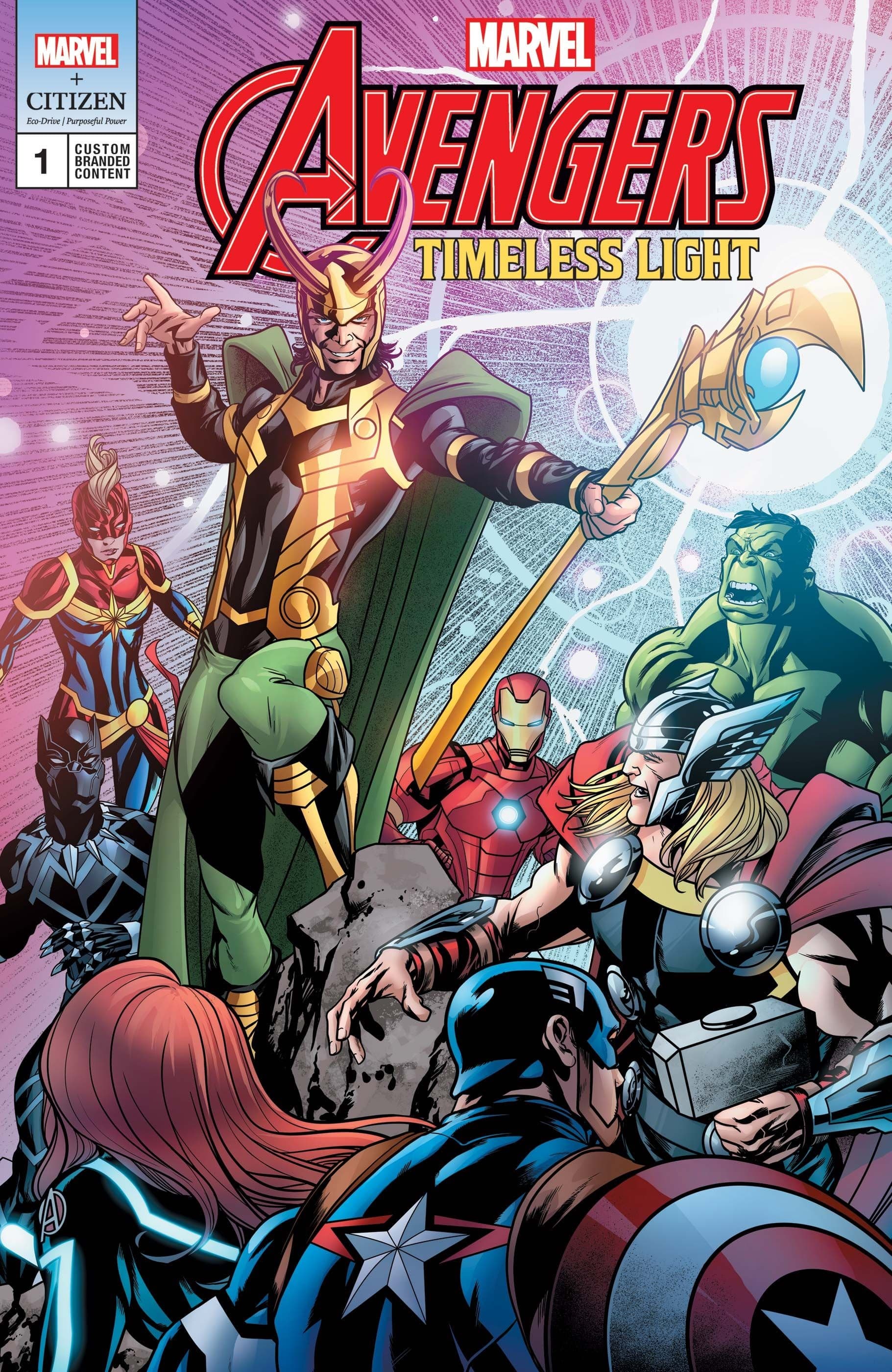 Cover to TIMELESS LIGHT (2023) #1 by Mike McKone.