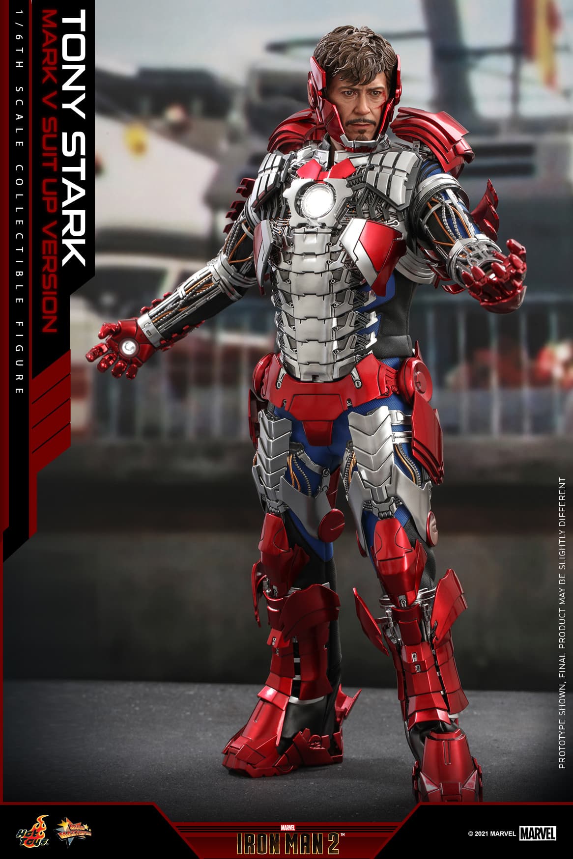 Tony Stark Mark V Suit Up