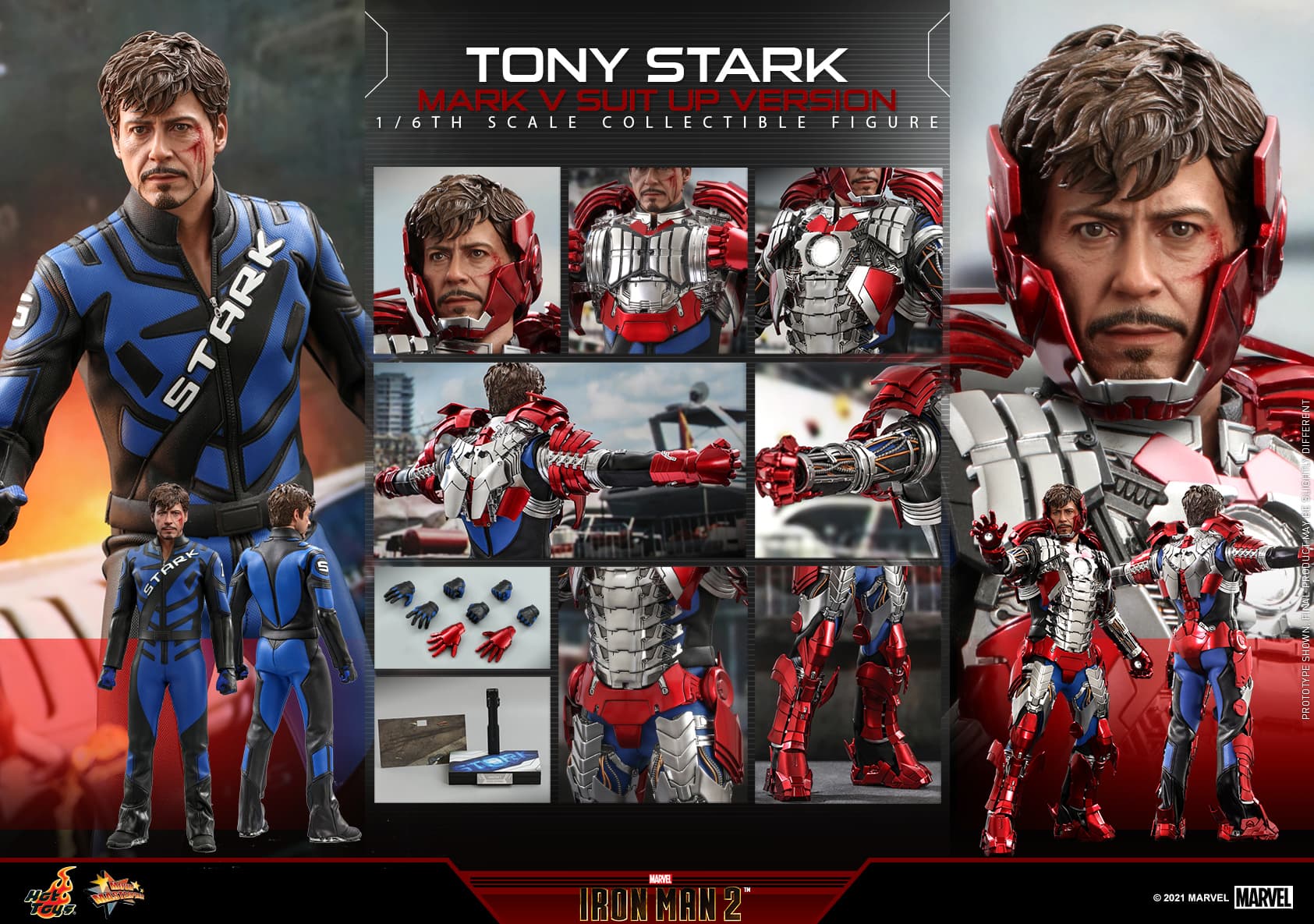 Tony Stark Mark V Suit Up