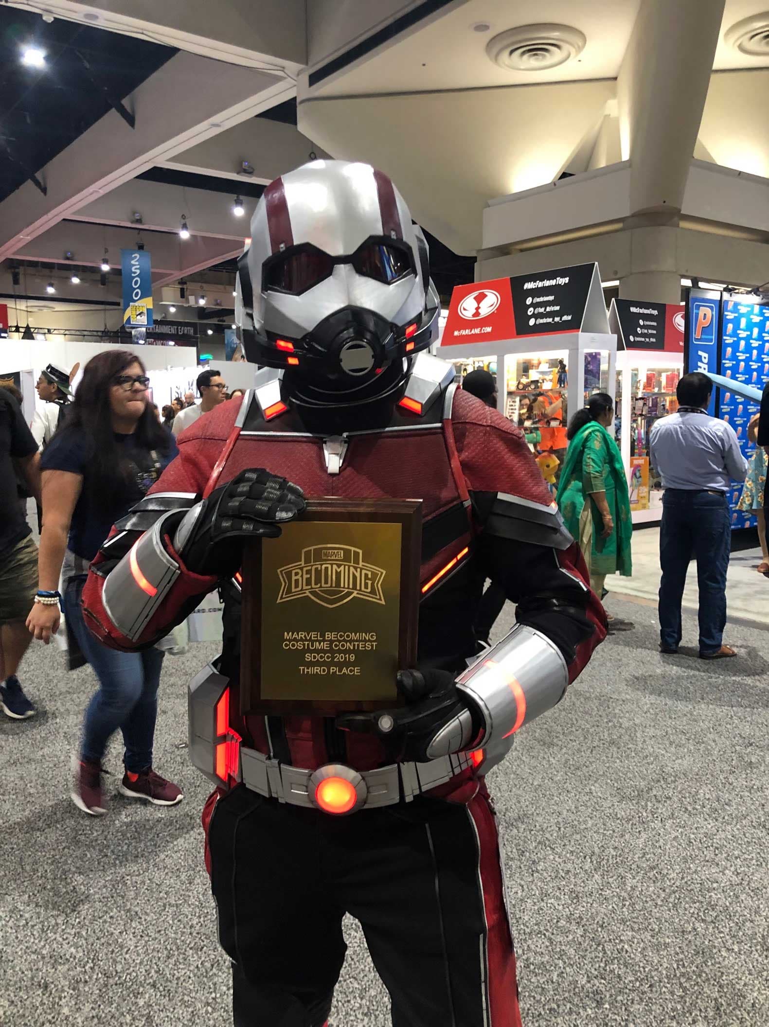 Tech Tony as Ant-Man