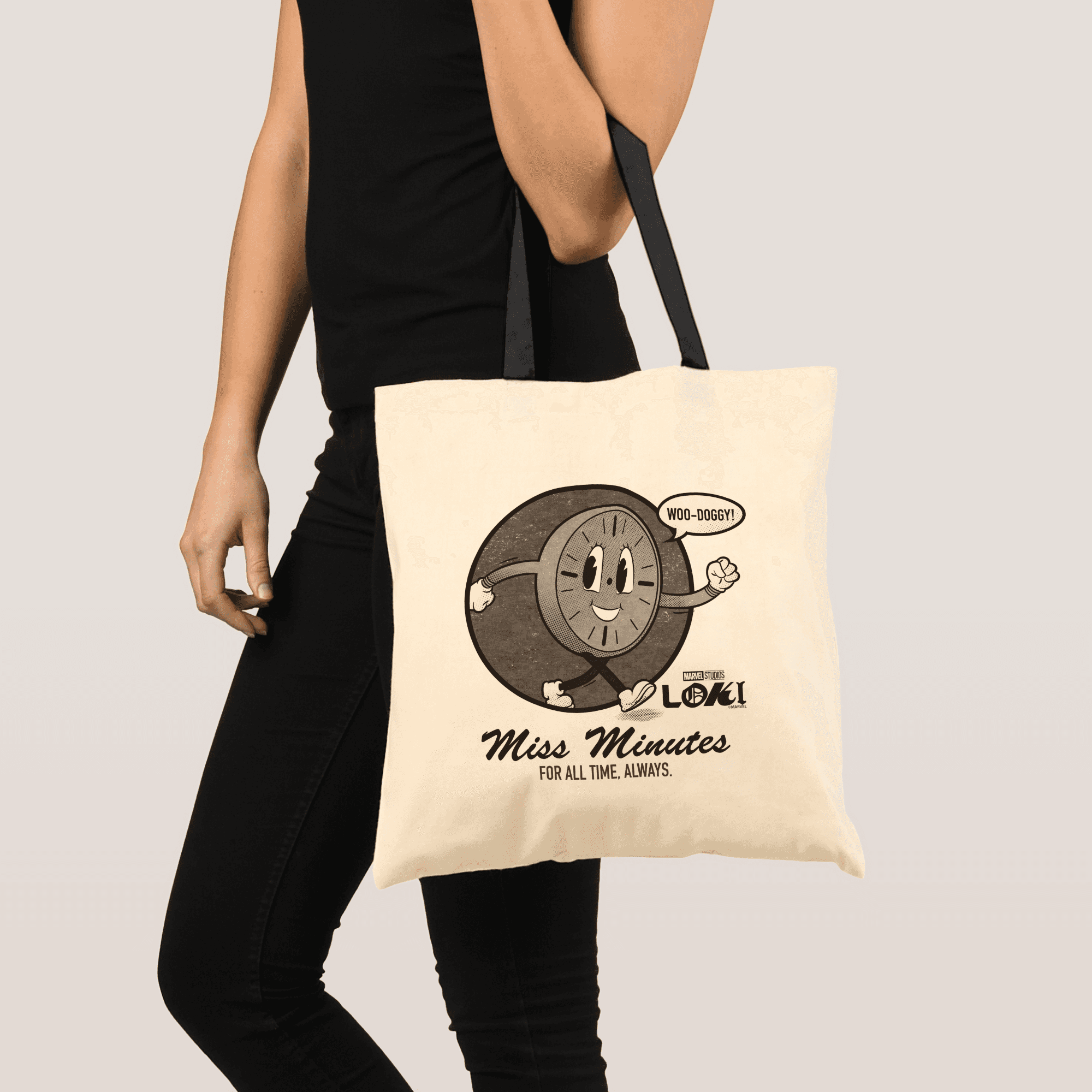 <a href=https://www.zazzle.com/vintage_miss_minutes_graphic_tote_bag-149029538601704018>Miss Minutes Tote Bag</a>/ Zazzle
