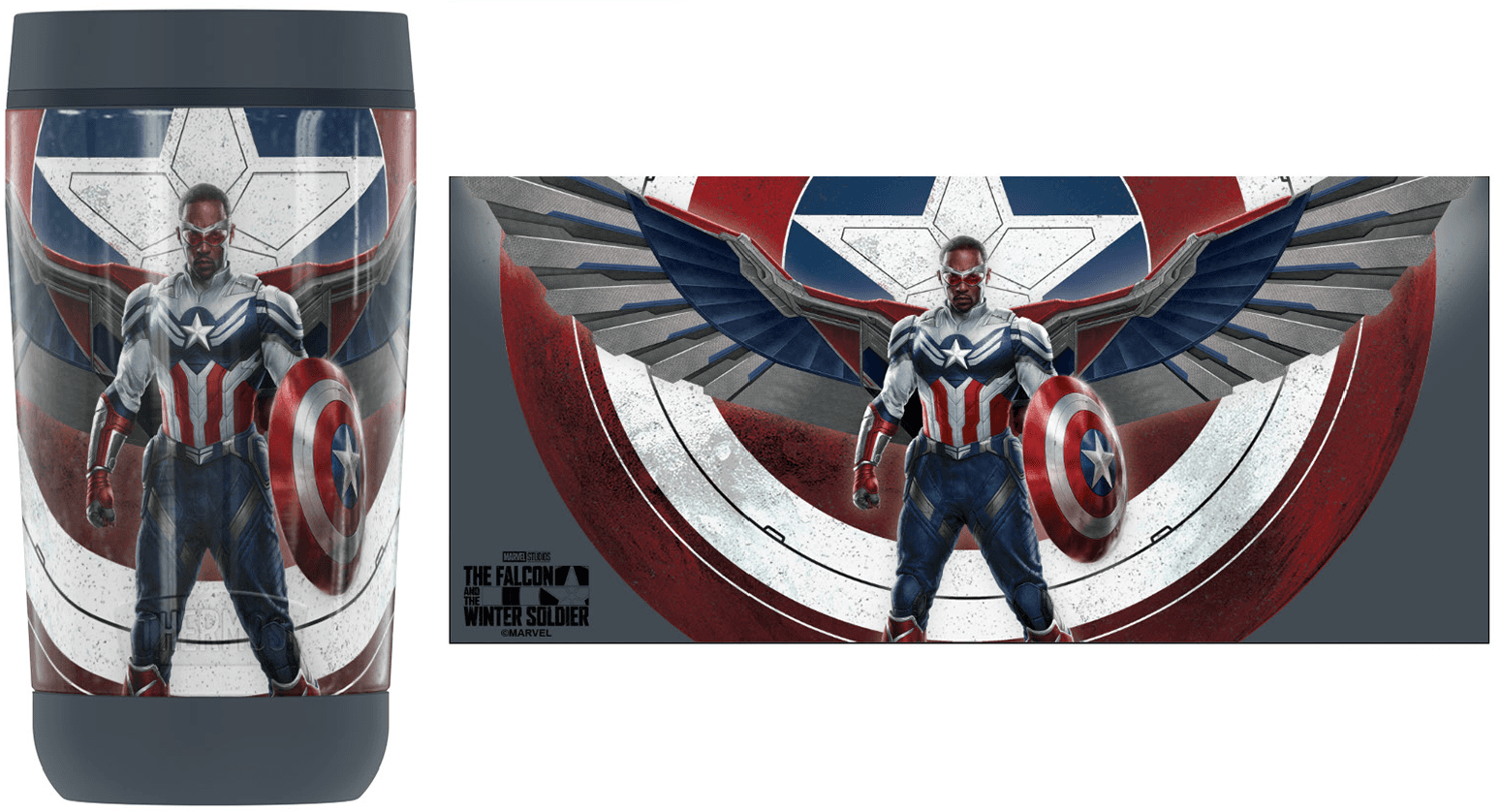 Captain America Drinkware / Amazon - coming soon