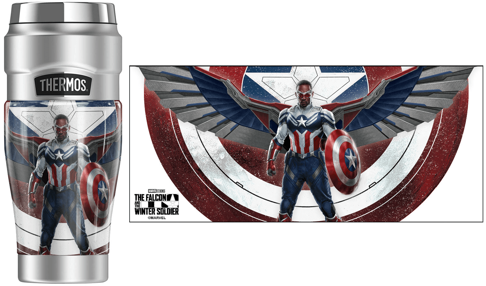 Captain America Drinkware / Amazon - coming soon