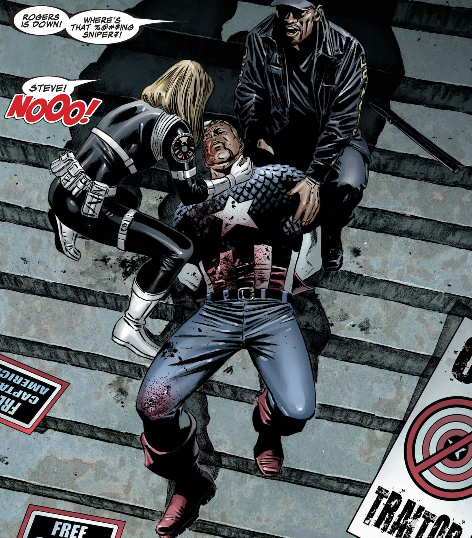 Captain America (2004) #25 by Ed Brubaker and Steve Epting