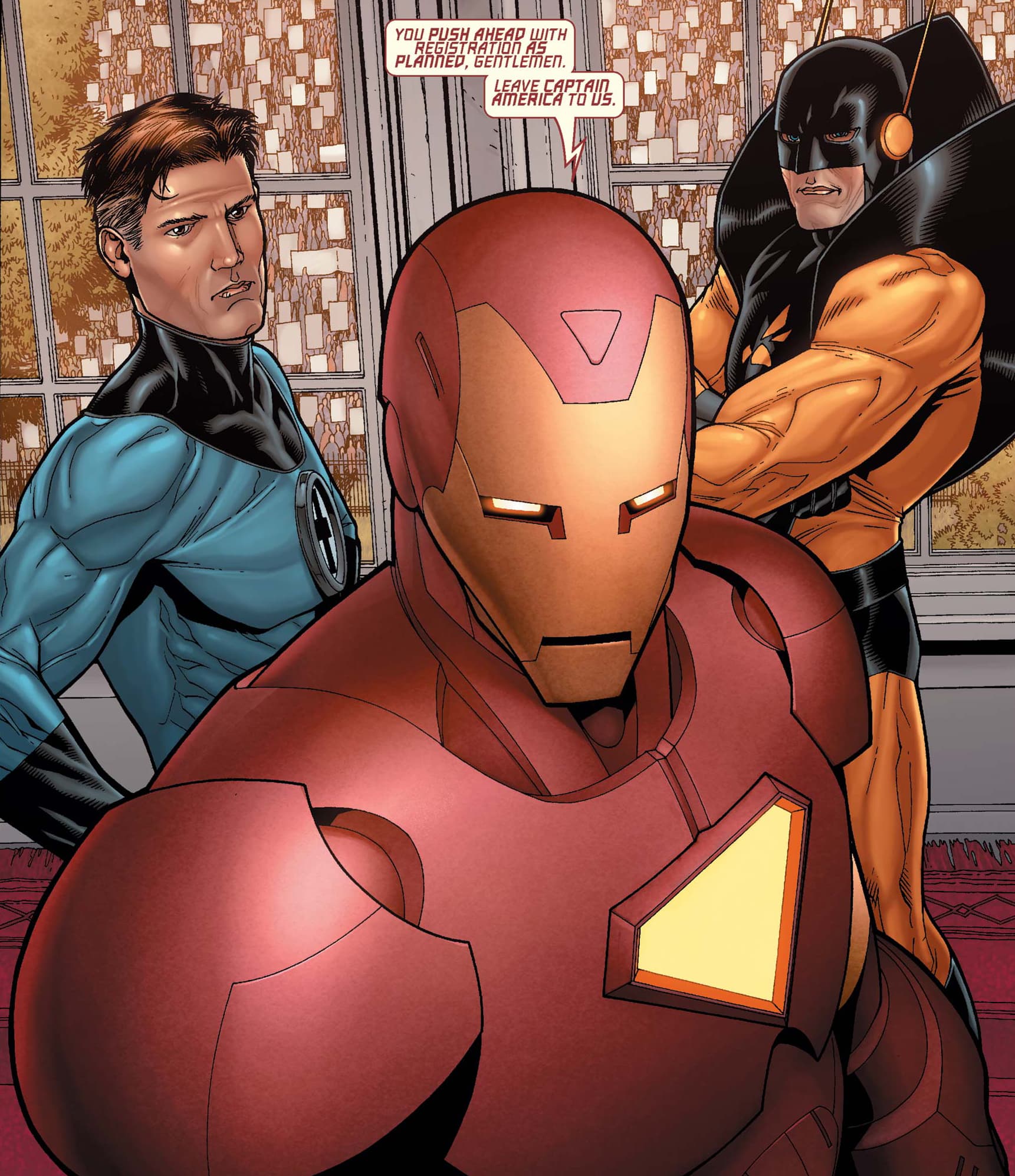 CIVIL WAR (2006) #2 by Mark Millar and Steve McNiven