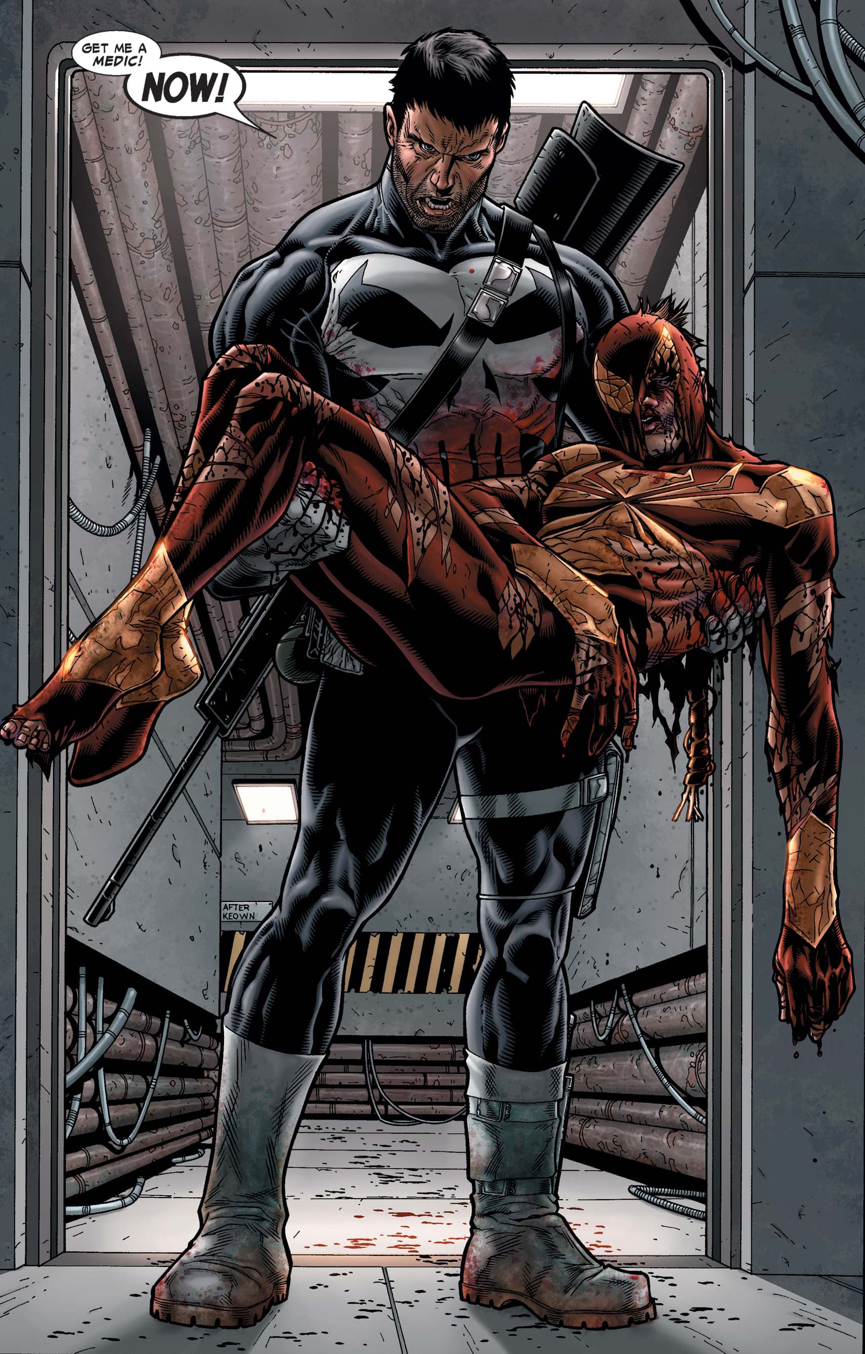 CIVIL WAR (2006) #5 by Mark Millar and Steve McNiven