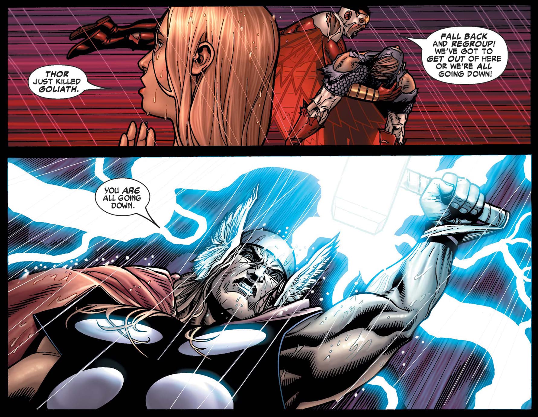 CIVIL WAR (2006) #4 by Mark Millar and Steve McNiven