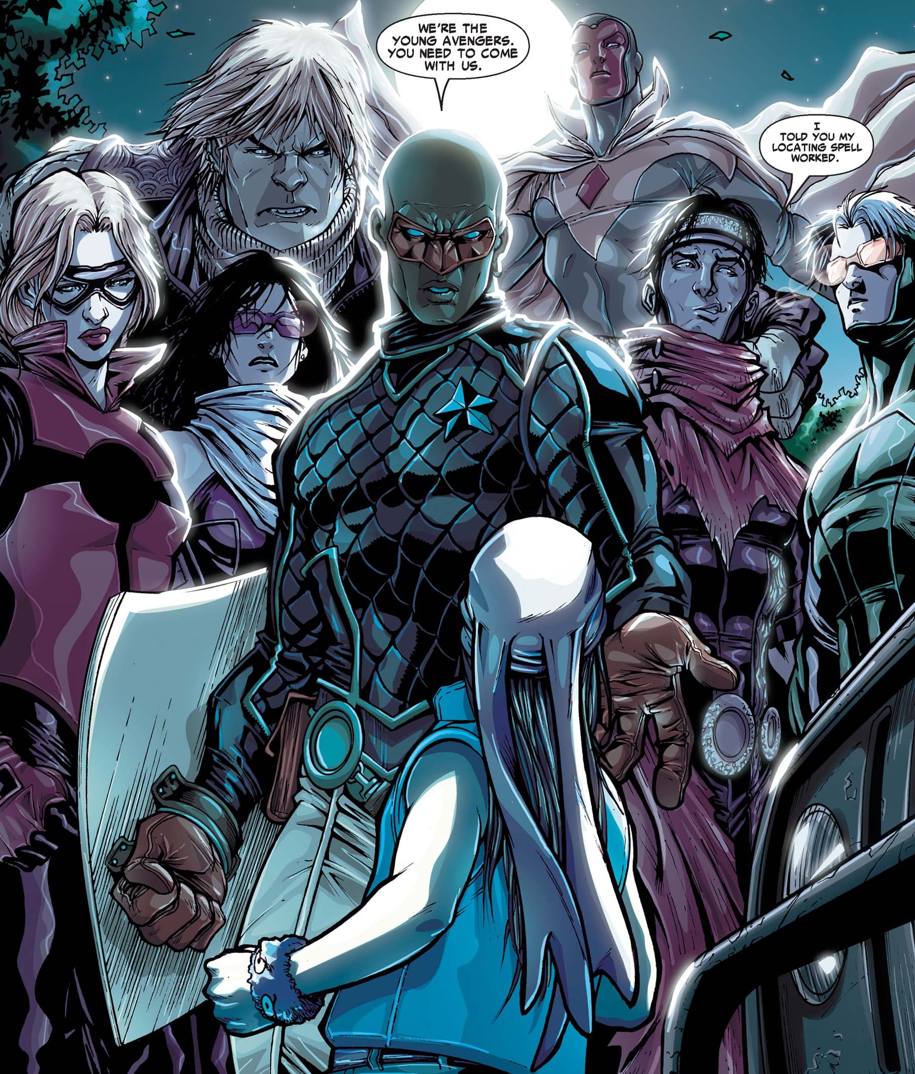 Civil War: Young Avengers/Runaways (2006) #1 by Zeb Wells and Stefano Caselli