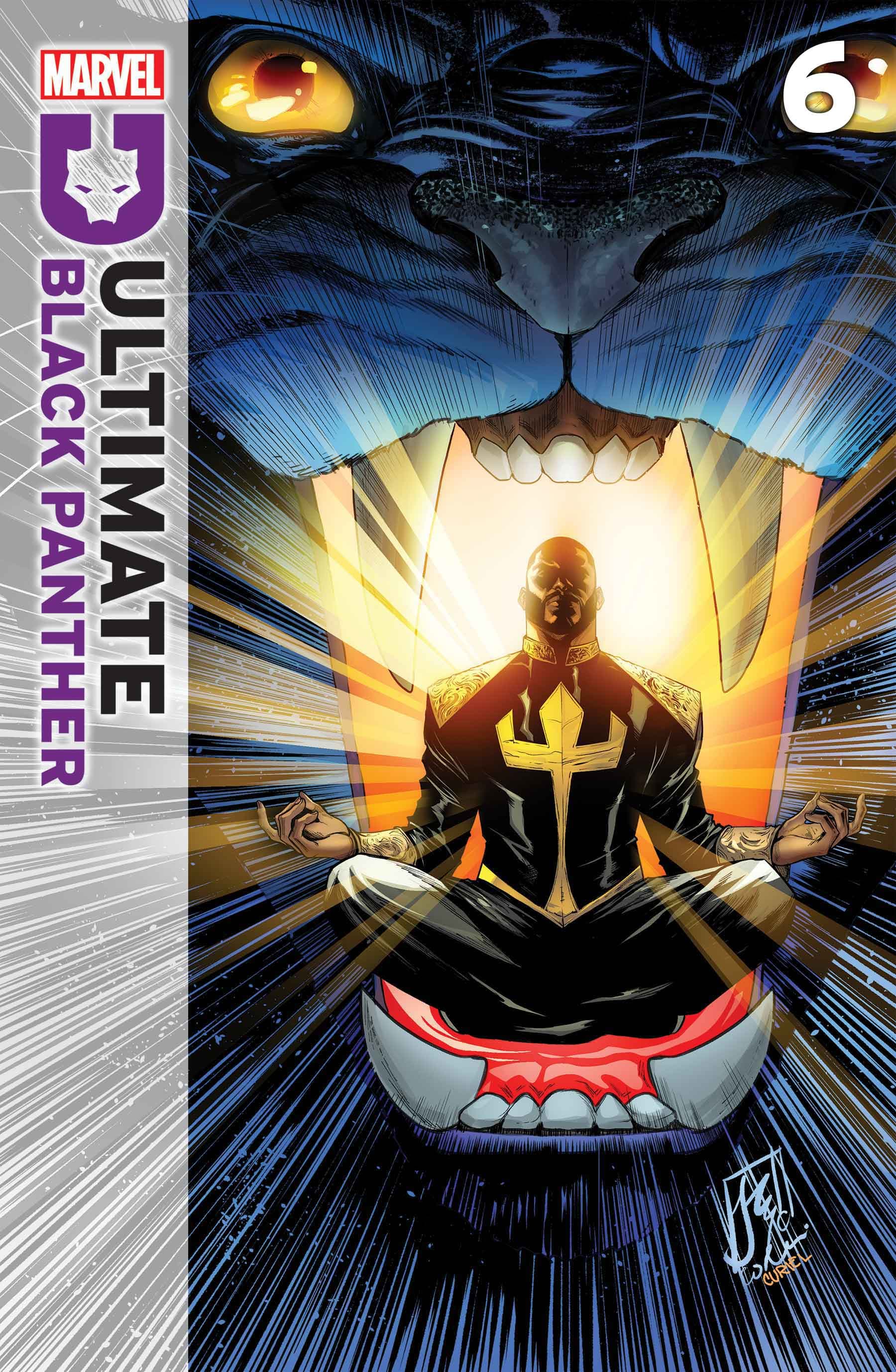 ULTIMATE BLACK PANTHER #6 by Stefano Caselli