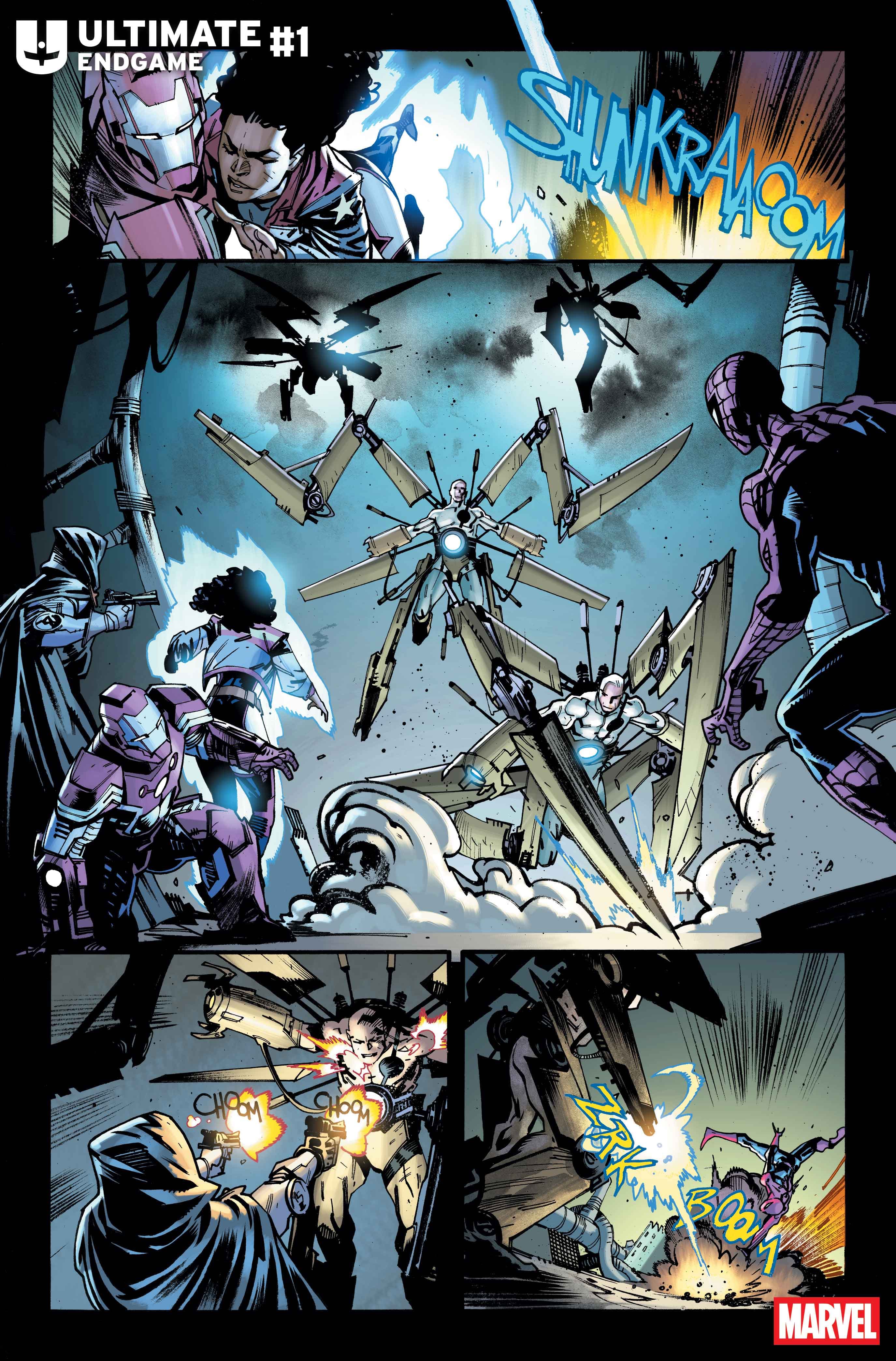 ULTIMATE ENDGAME #1 by Deniz Camp, Terry Dodson, and Jonas Scharf 