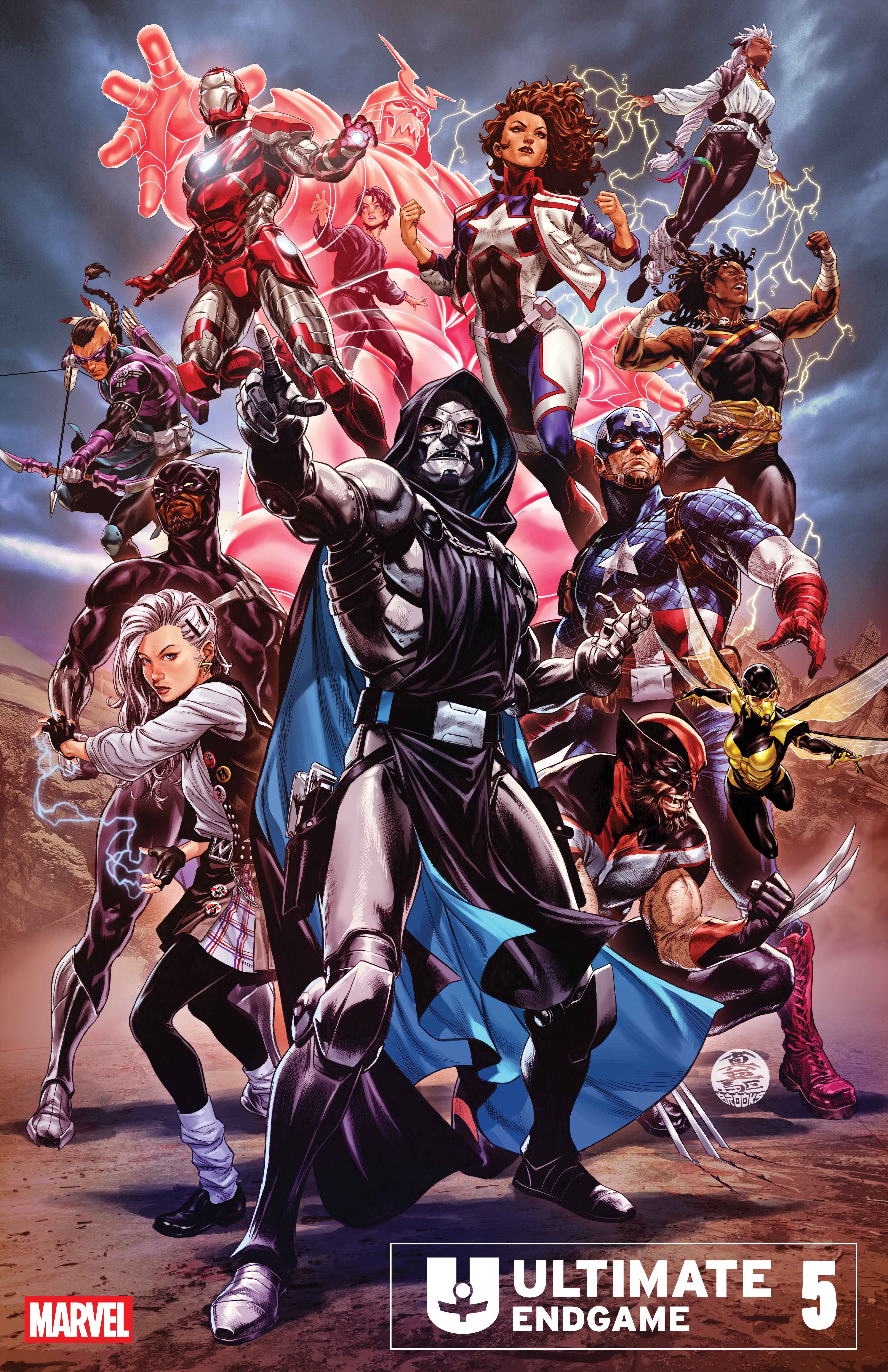 Cover by MARK BROOKS