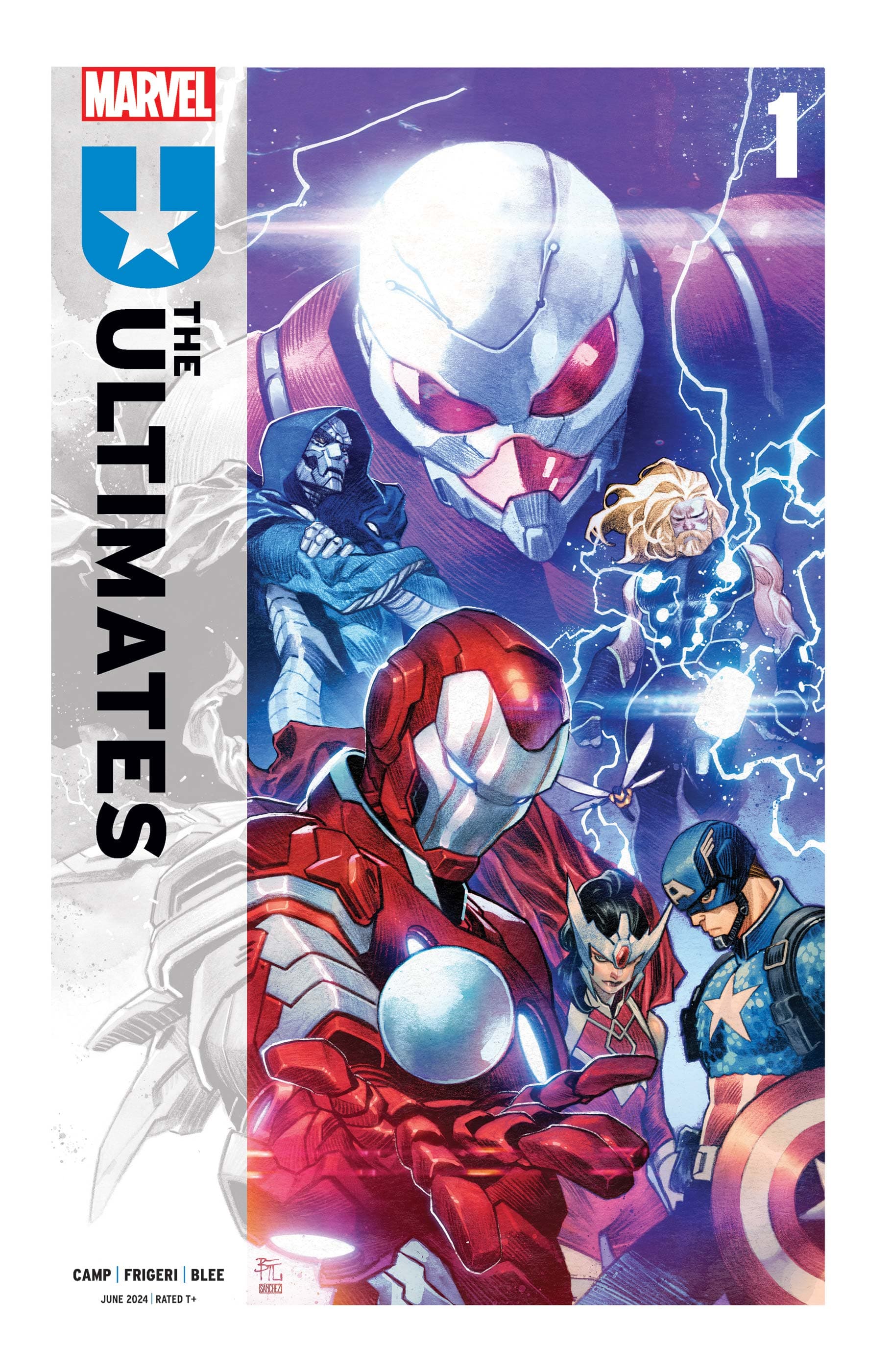 ULTIMATES (2024) #1 cover by Dike Ruan