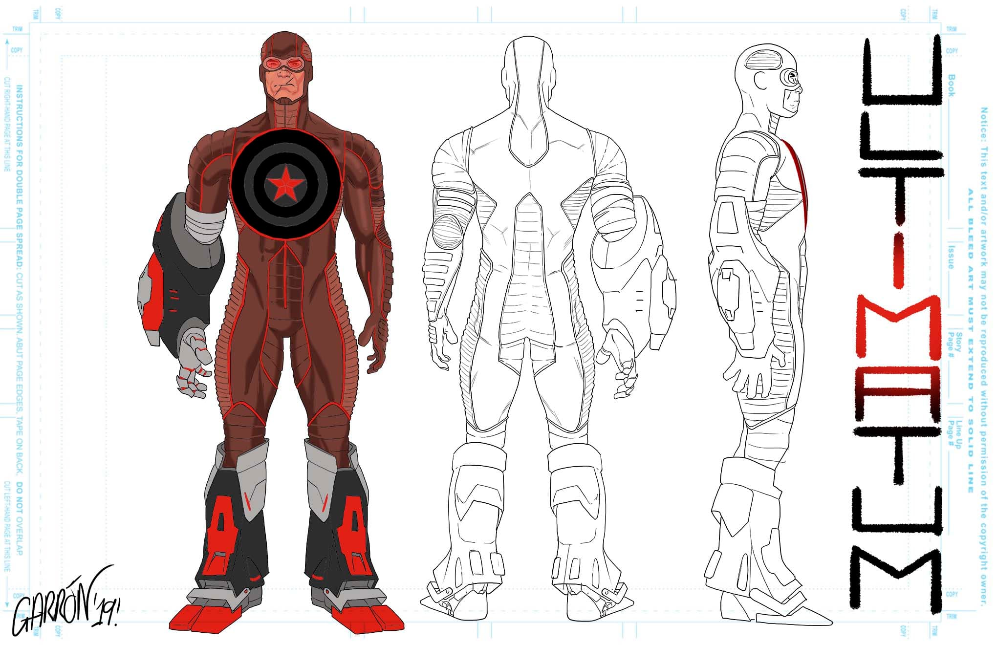 Ultimatum character design