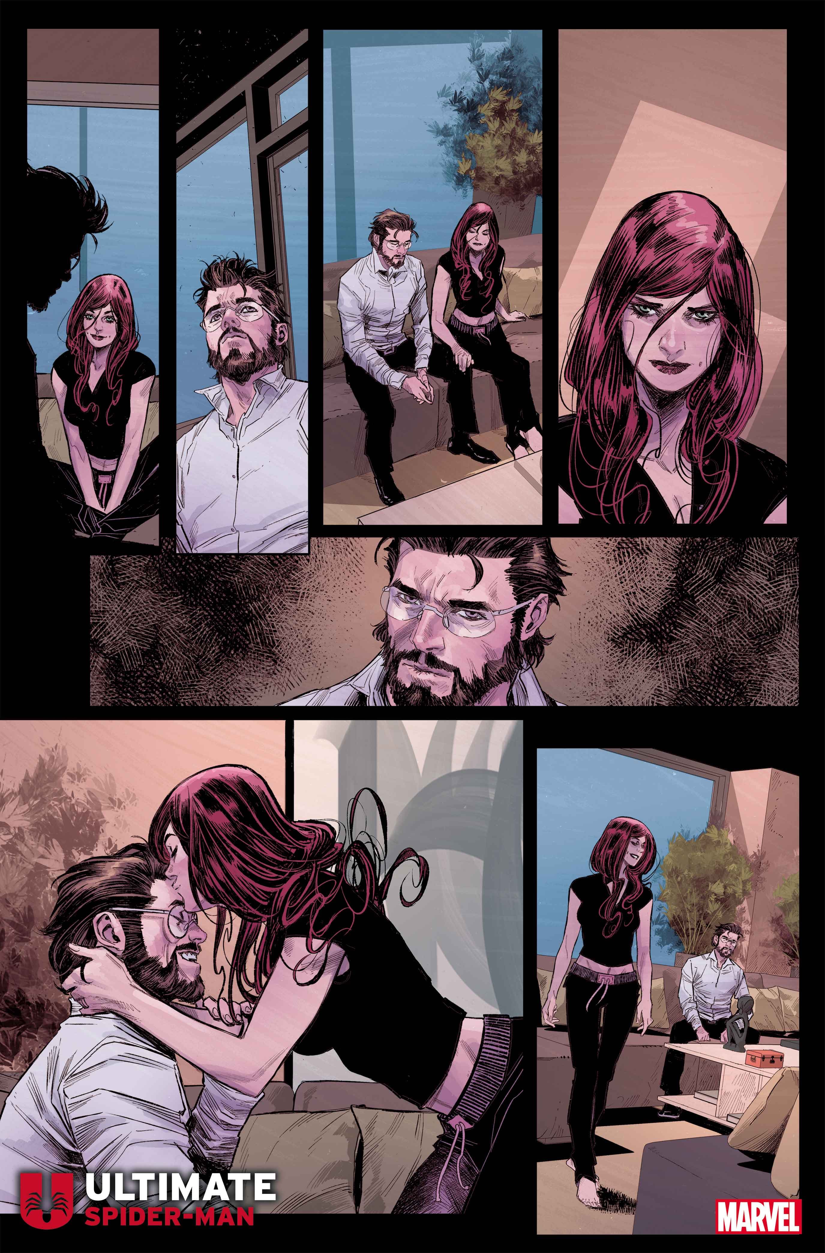 ULTIMATE SPIDER-MAN #1 interior artwork by Marco Checchetto and Matthew Wilson