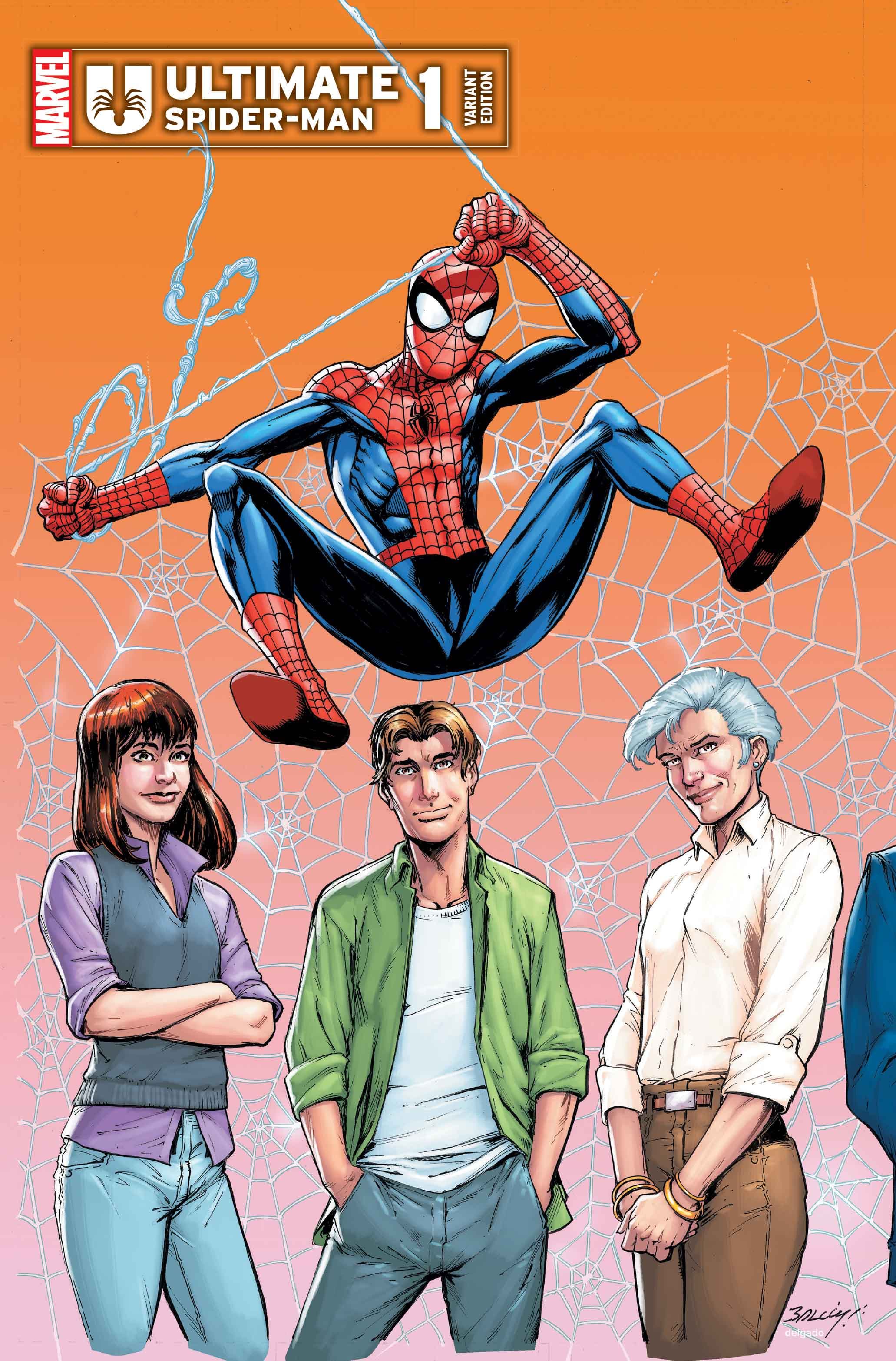 ULTIMATE SPIDER-MAN #1 Connecting Cover by Mark Bagley