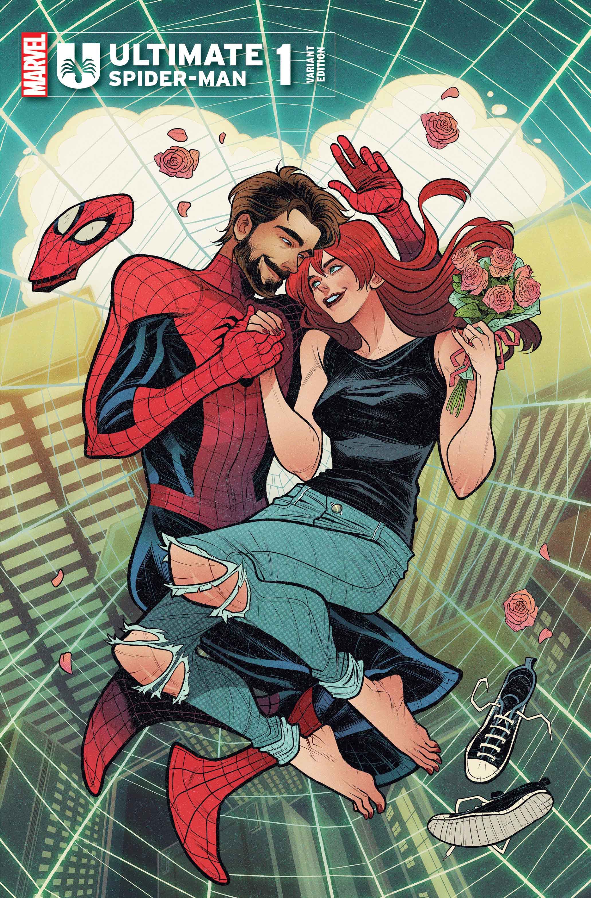 ULTIMATE SPIDER-MAN #1 variant cover by Elizabeth Torque