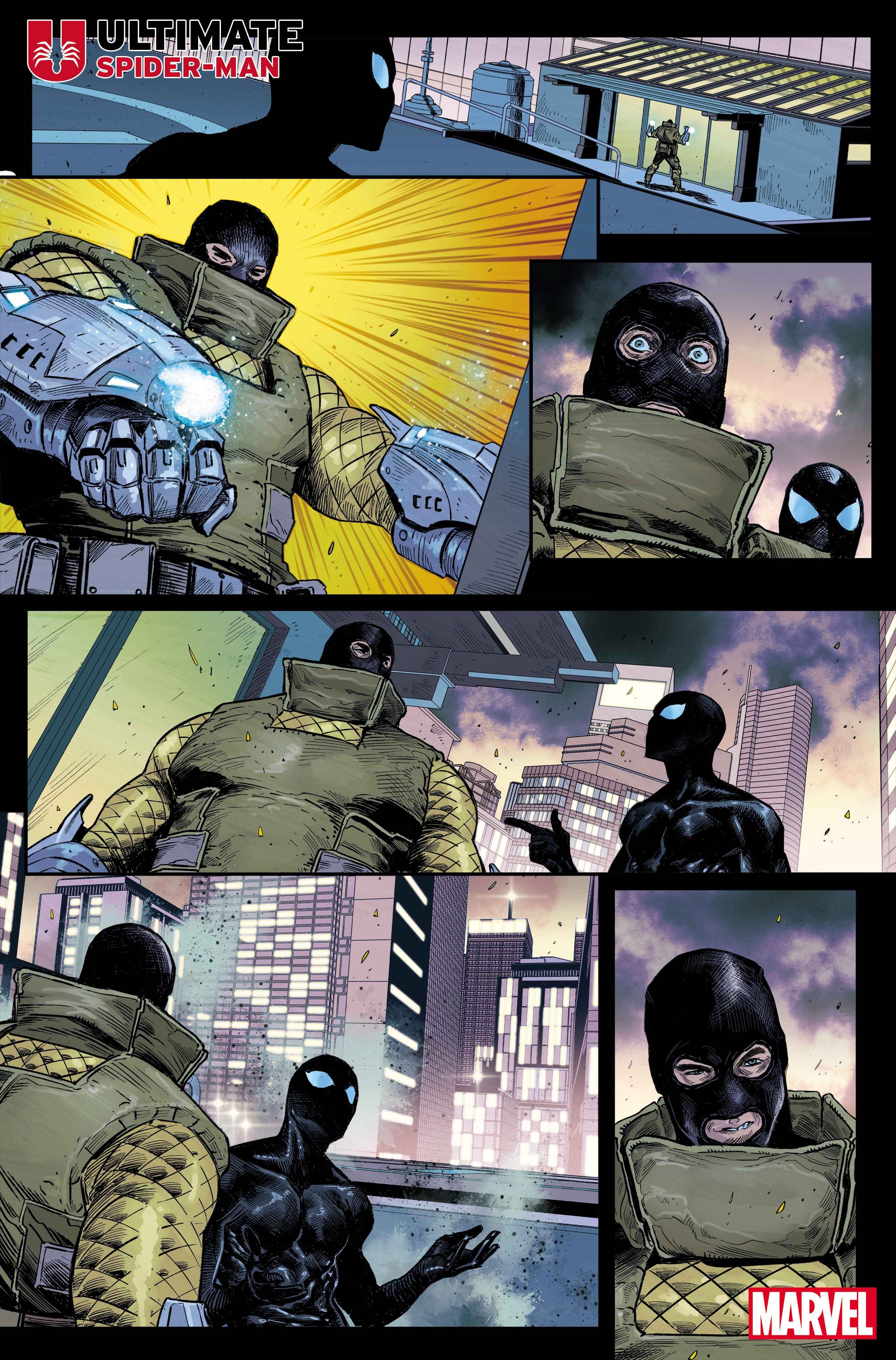 ULTIMATE SPIDER-MAN (2024) #2 interior artwork by Marco Checchetto
