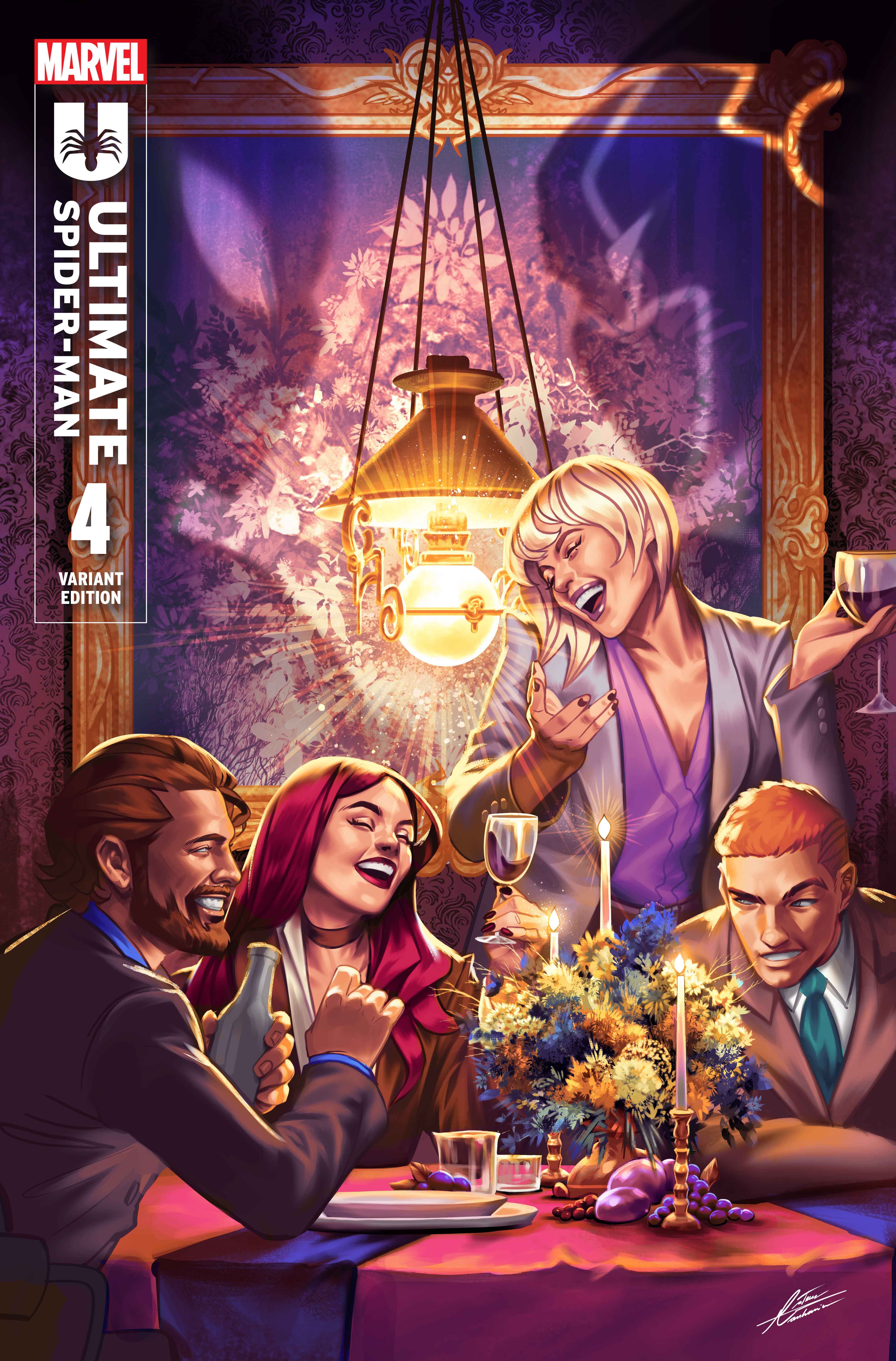 ULTIMATE SPIDER-MAN #4 Ultimate Special Variant Cover by Mateus Manhanini