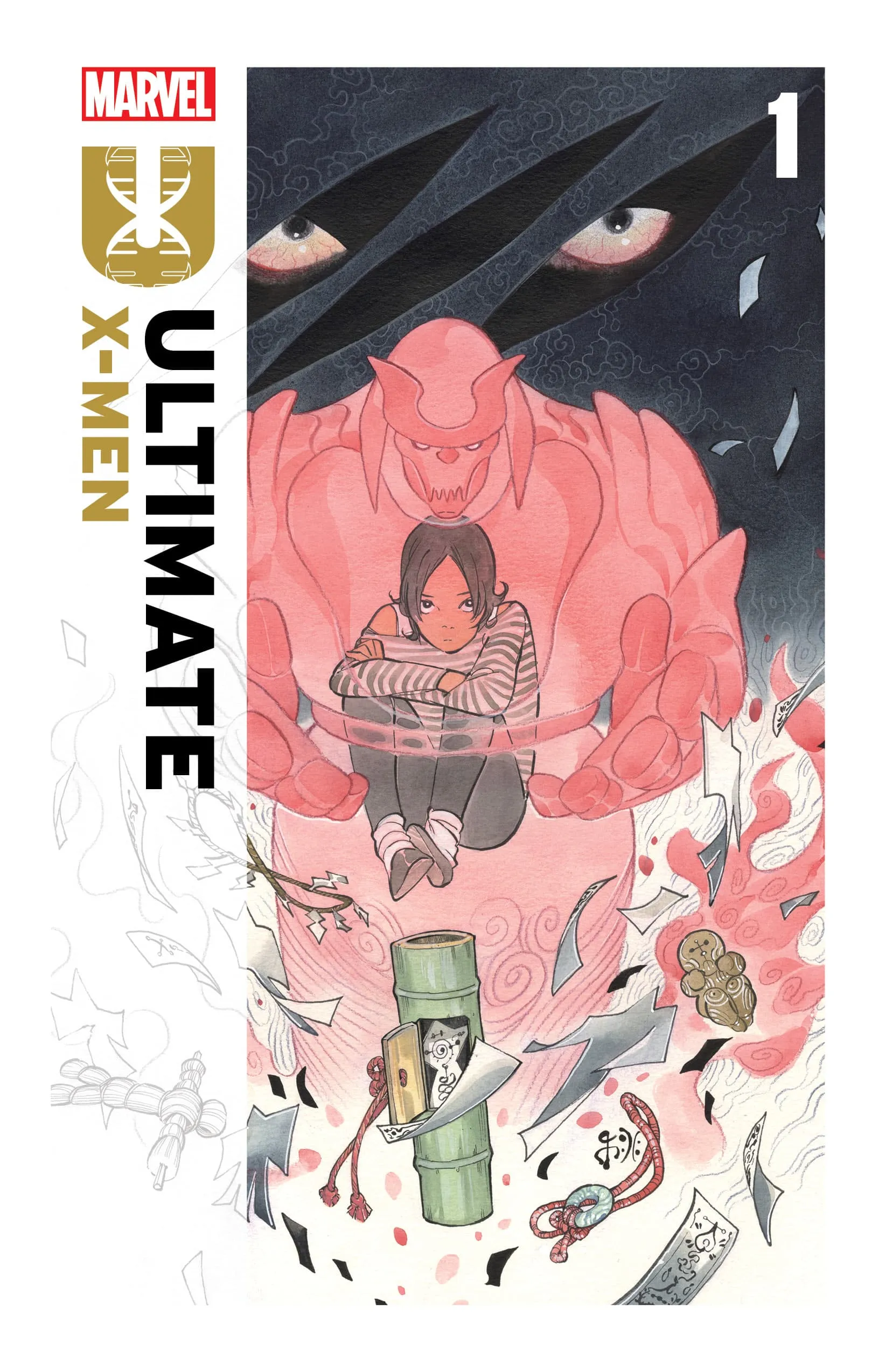り*う様 桃桃子 Ultimate X-menセット メイストーム初登場カバー Get a First Look at Peach Momoko's 'Ultimate X-Men'
