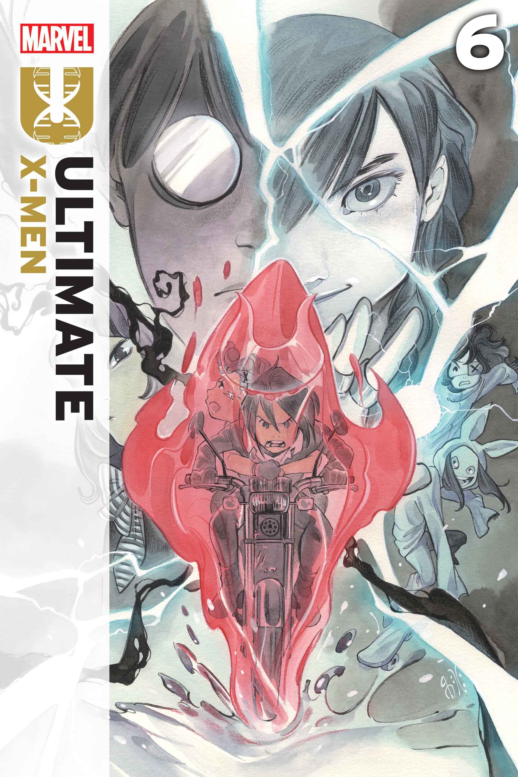 ULTIMATE X-MEN #6 cover by Peach Momoko