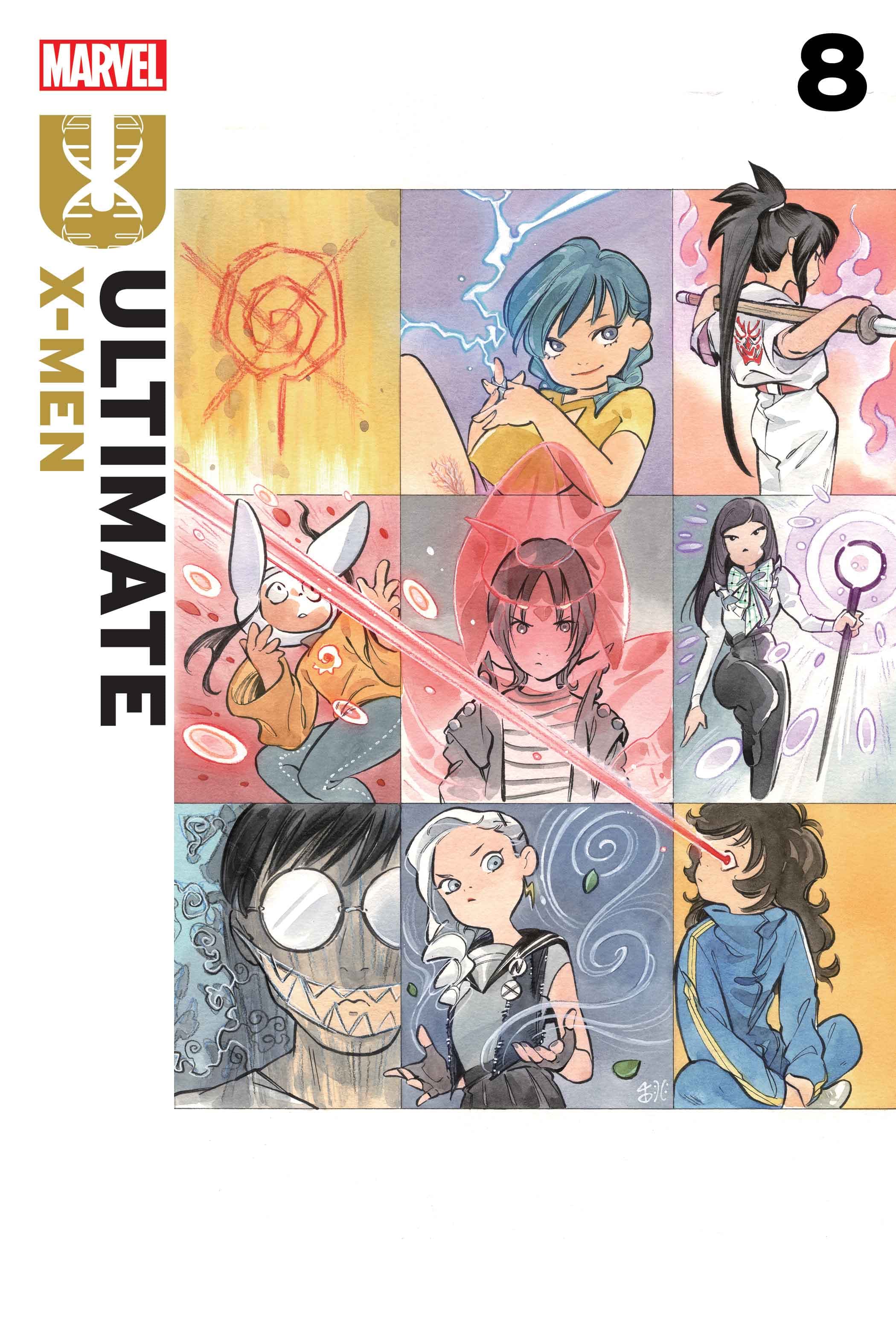 ULTIMATE X-MEN #8 cover by Peach Momoko