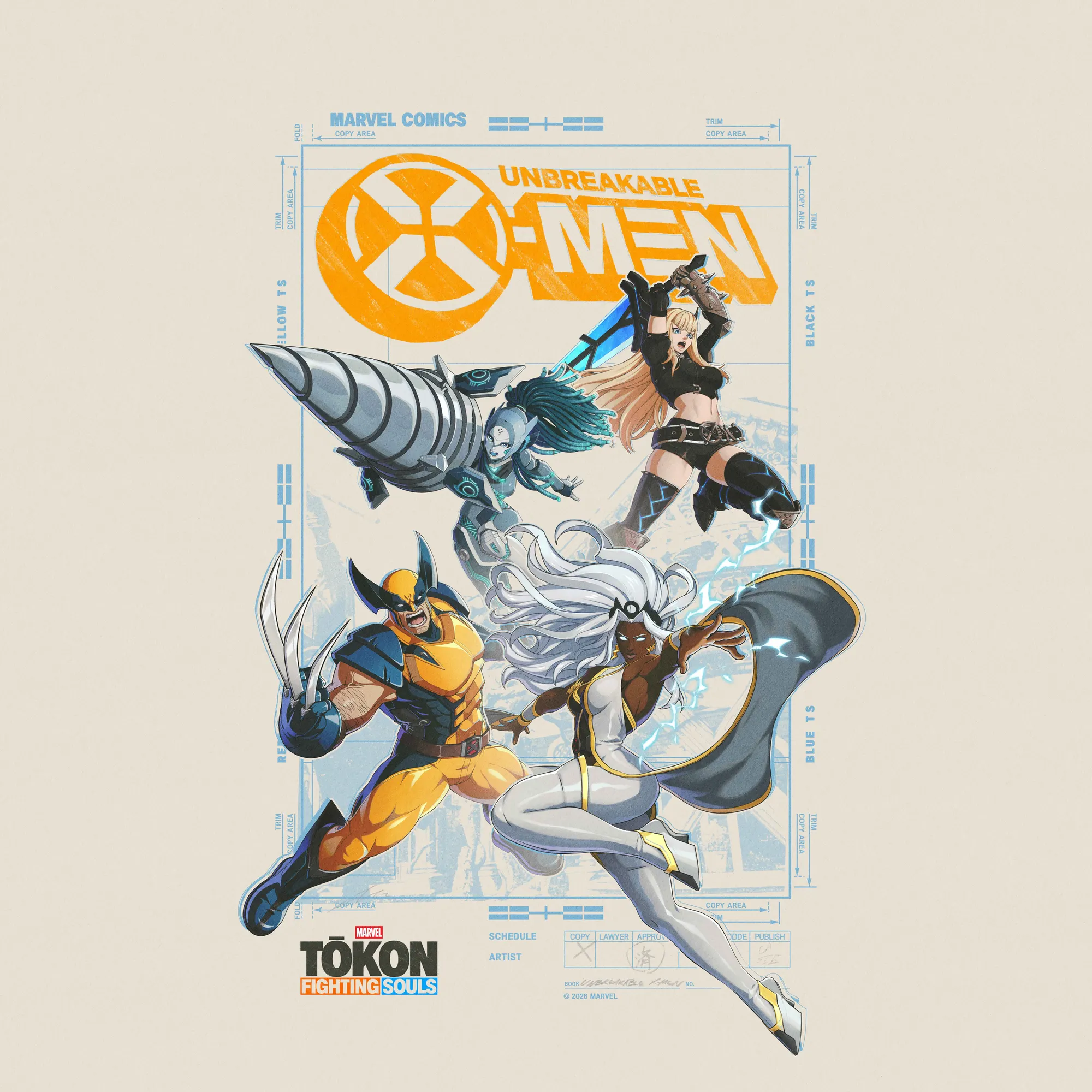 The Unbreakable X-Men Assemble in 'MARVEL Tōkon: Fighting Souls'