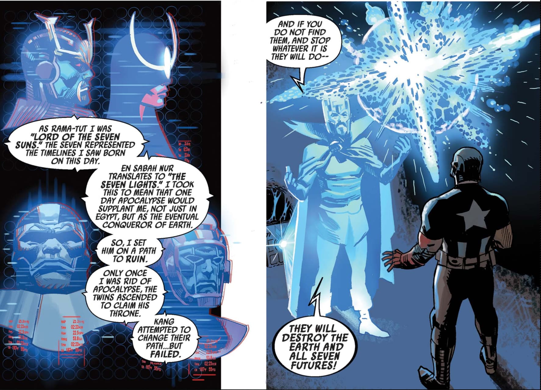 Kang and Captain America