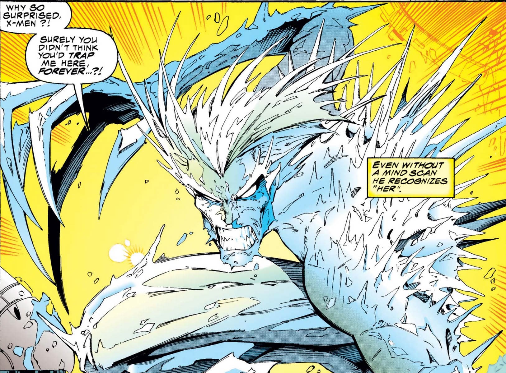 Emma Frost as Iceman