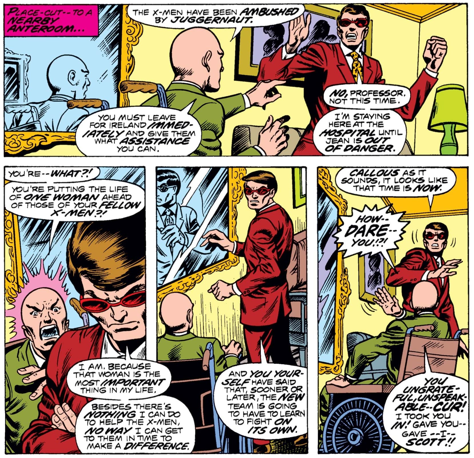UNCANNY X-MEN (1963) #102 page by Chris Claremont, Dave Cockrum, Sam Grainger, John Costanza, and Bonnie Wilford