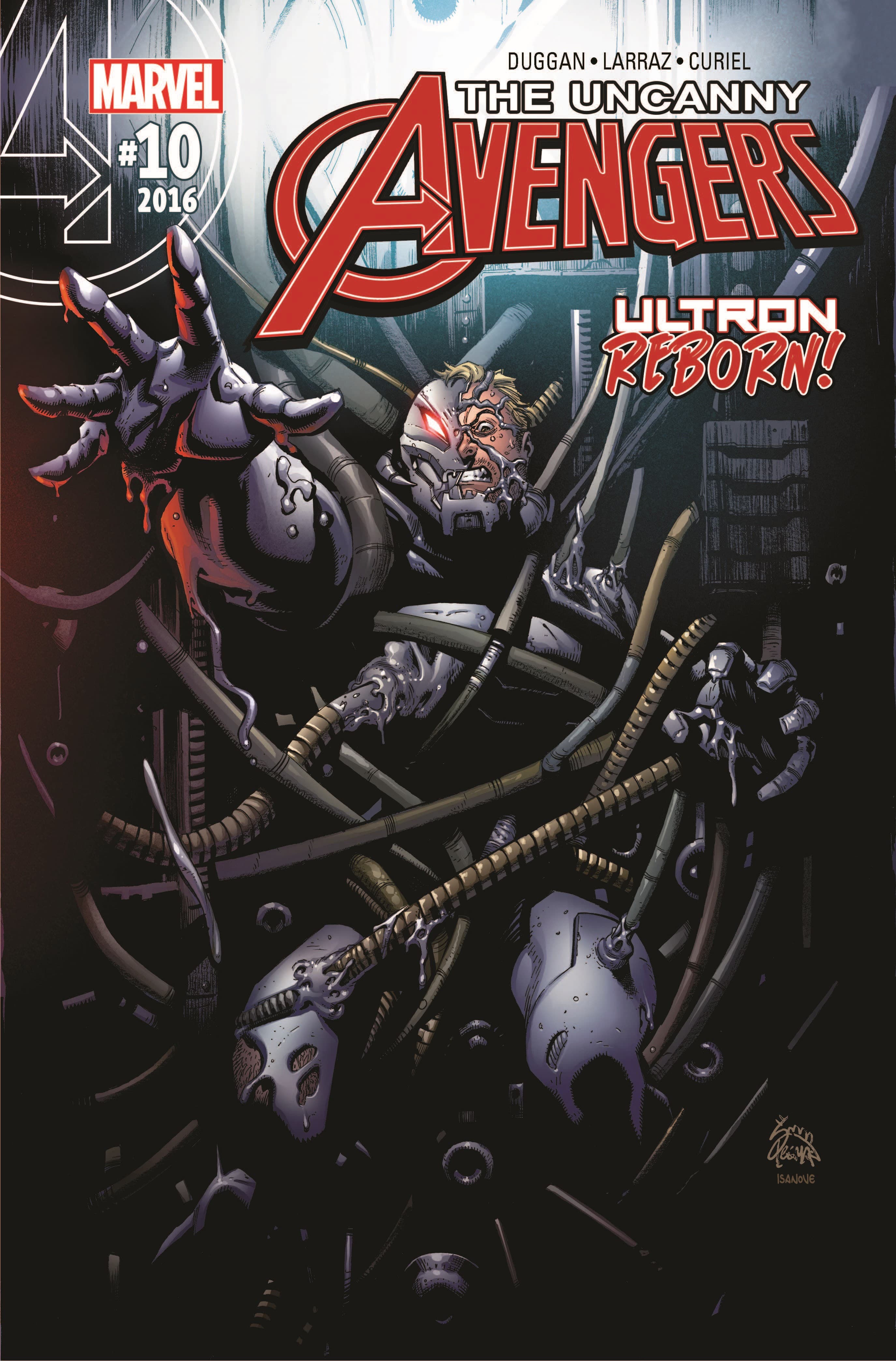 UNCANNY AVENGERS (2015) #10 cover by Ryan Stegman