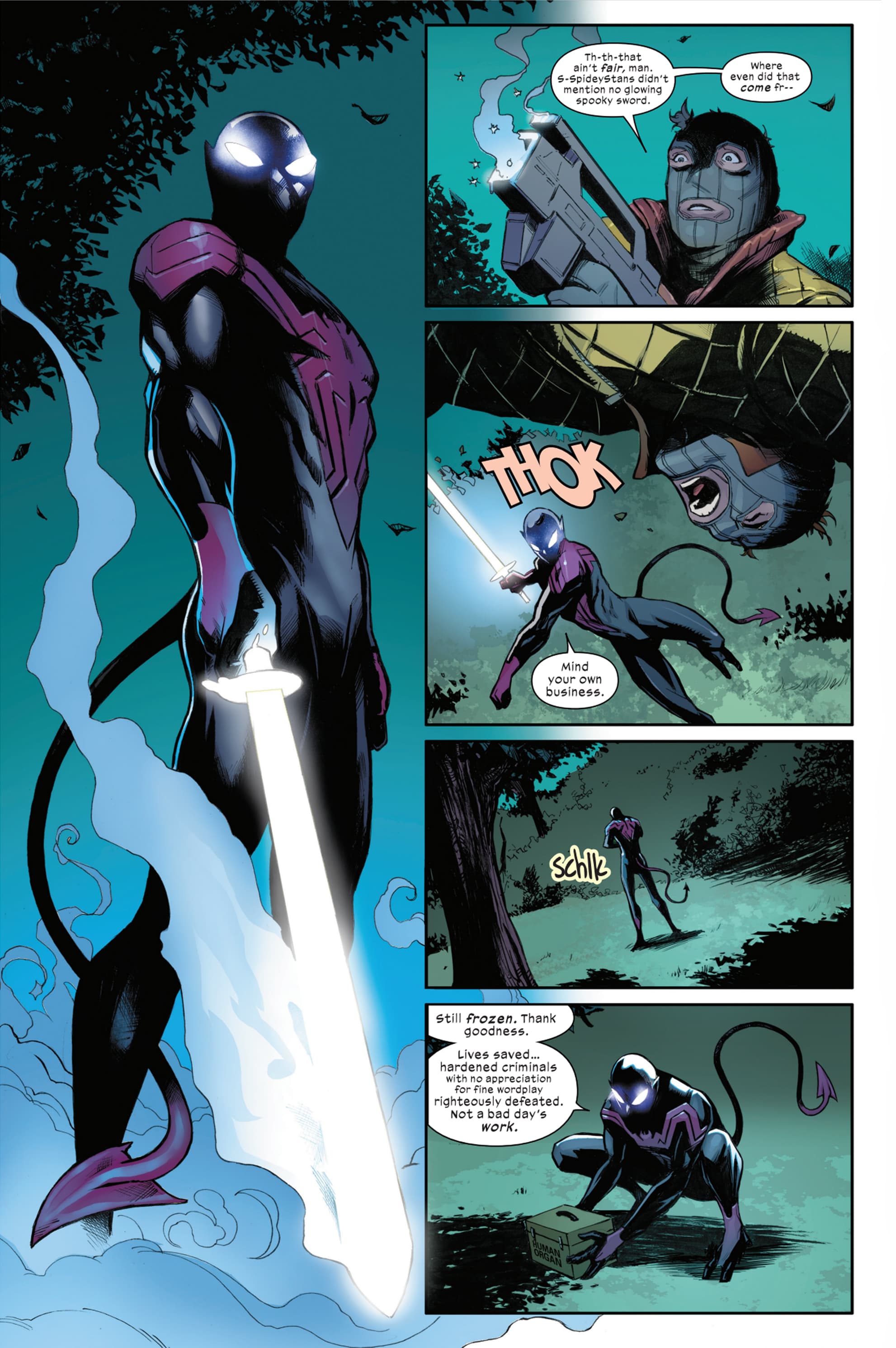 UNCANNY SPIDER-MAN (2023) #1 artwork by Lee Garbett and Matt Milla