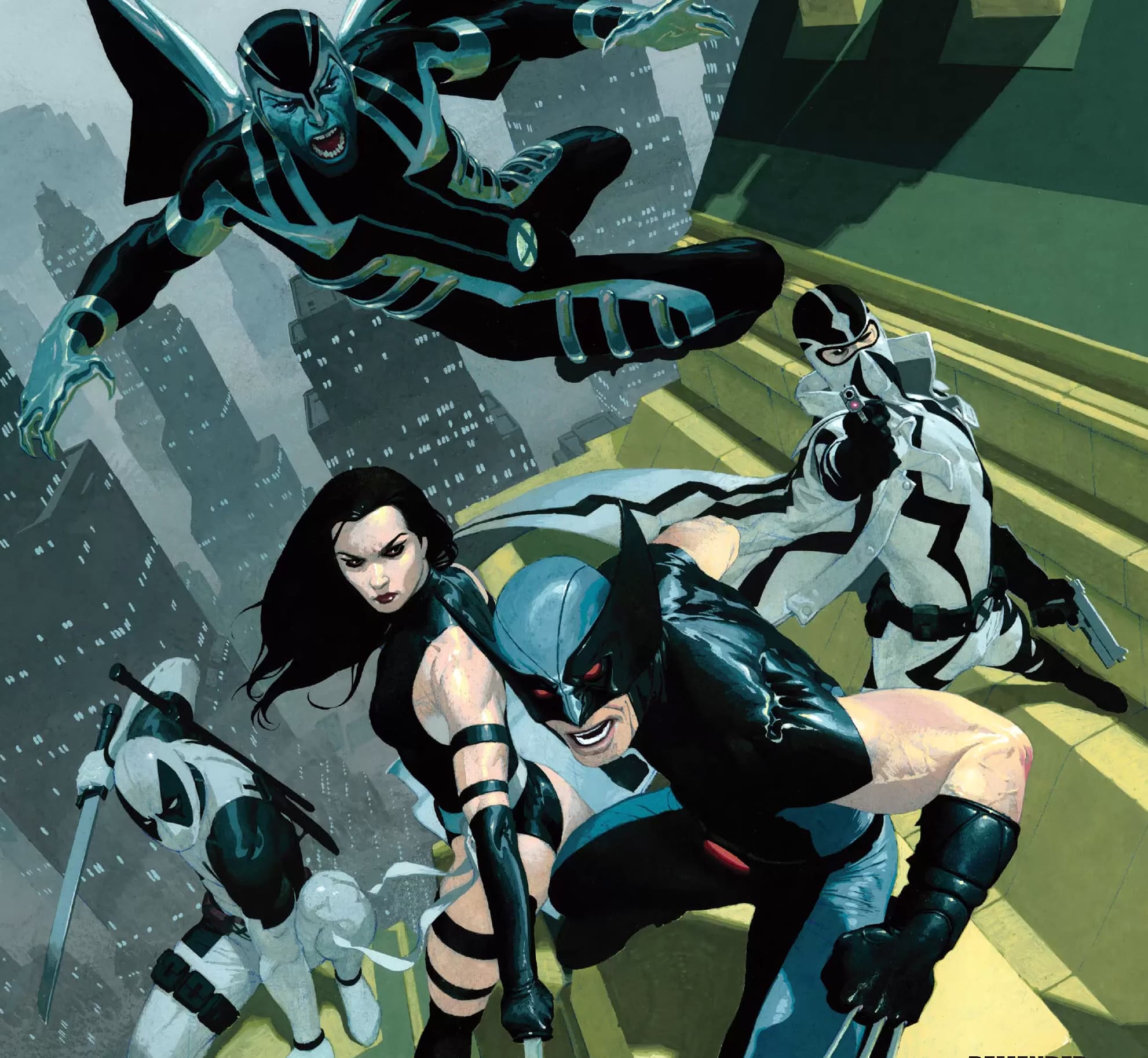 UNCANNY X-FORCE (2010) #1 cover by Esad Ribić