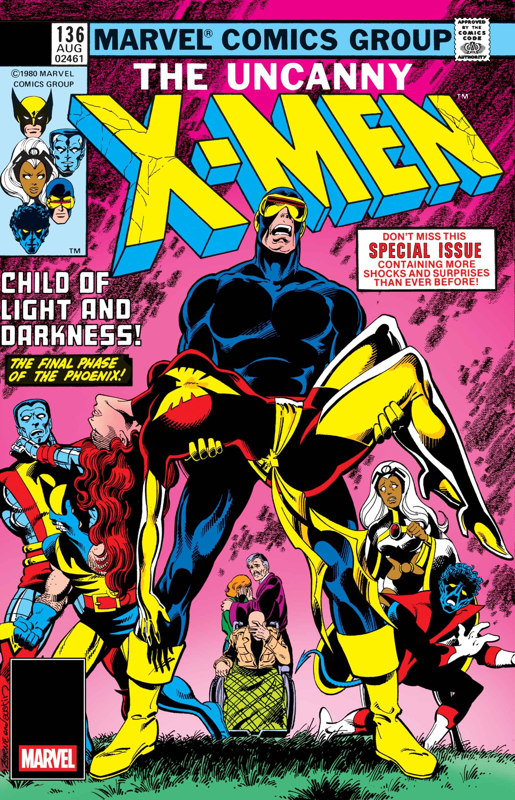 UNCANNY X-MEN (1981) #136, cover by John Byrne