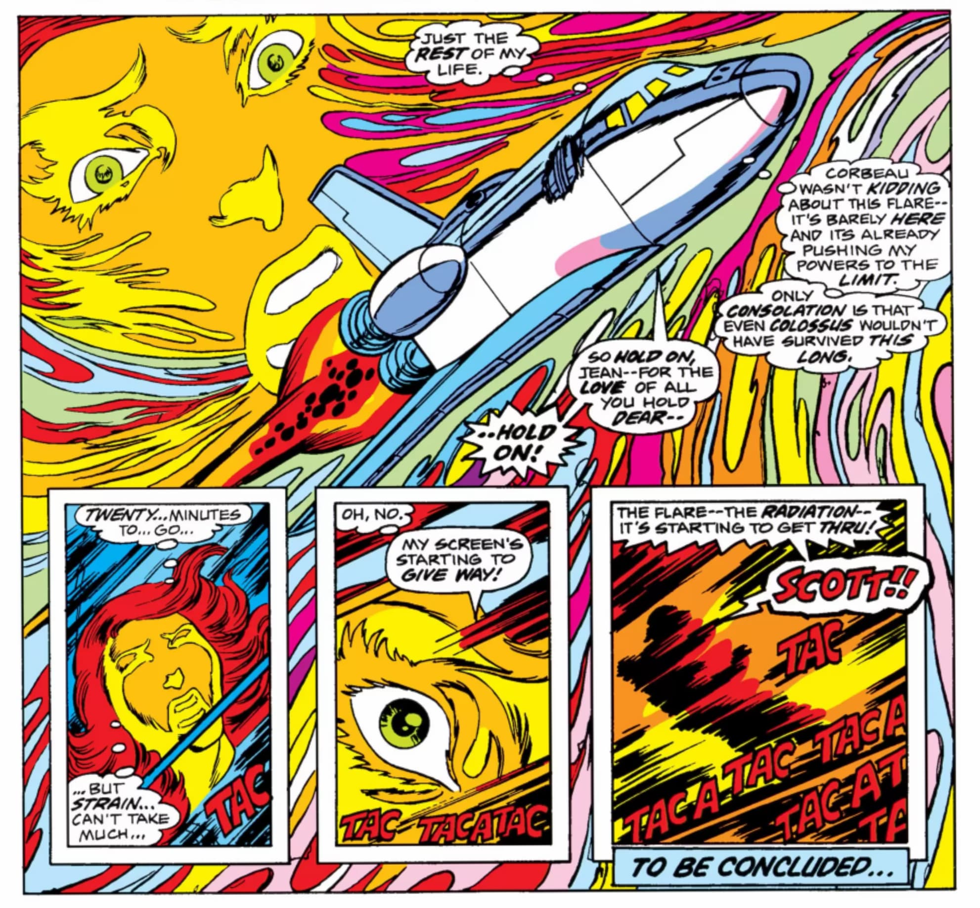 UNCANNY X-MEN (1963) #100 artwork by Dave Cockrum and Bonnie Wilford