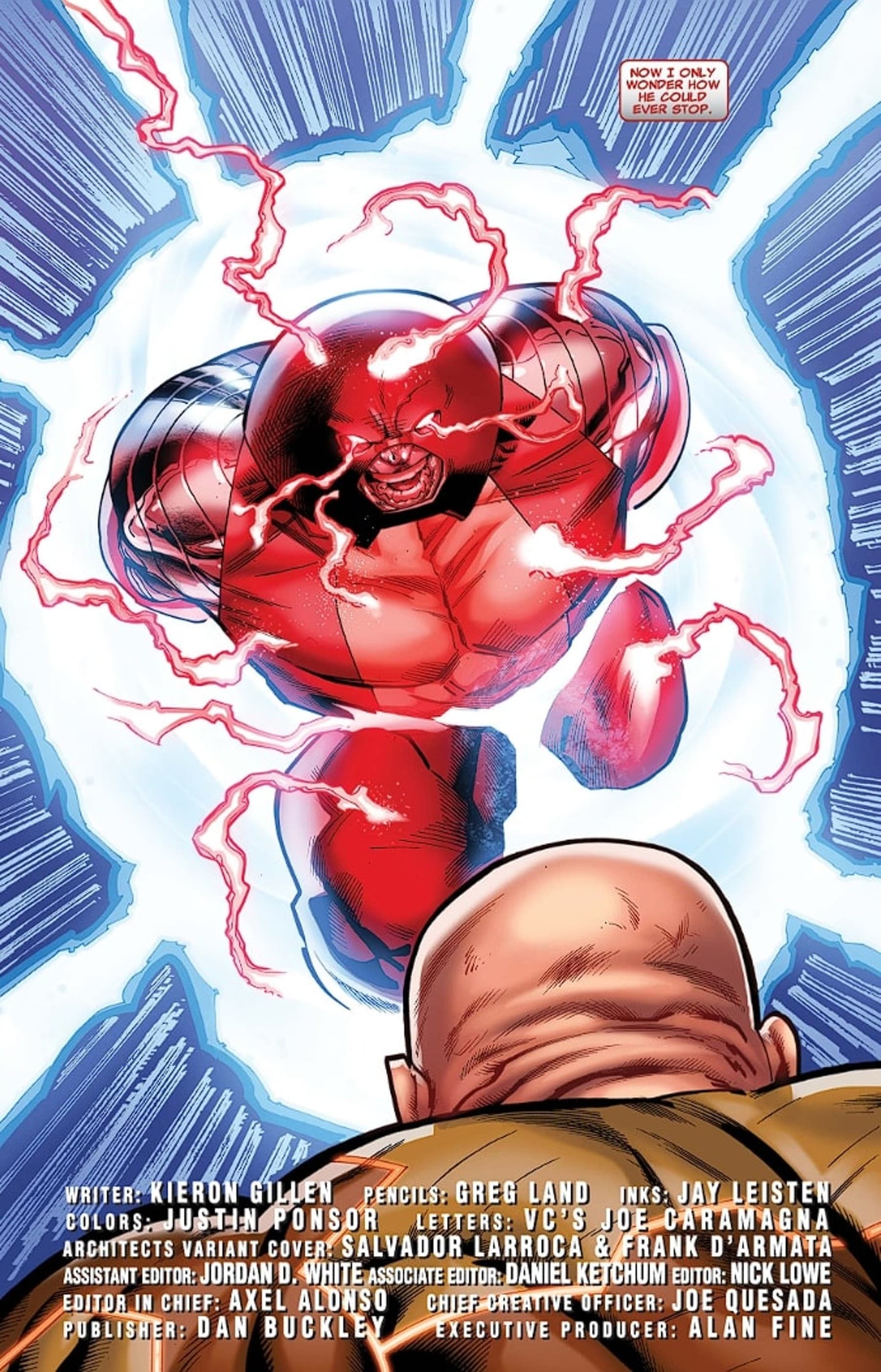 UNCANNY X-MEN (1963) #543 page by Kieron Gillen and Greg Land