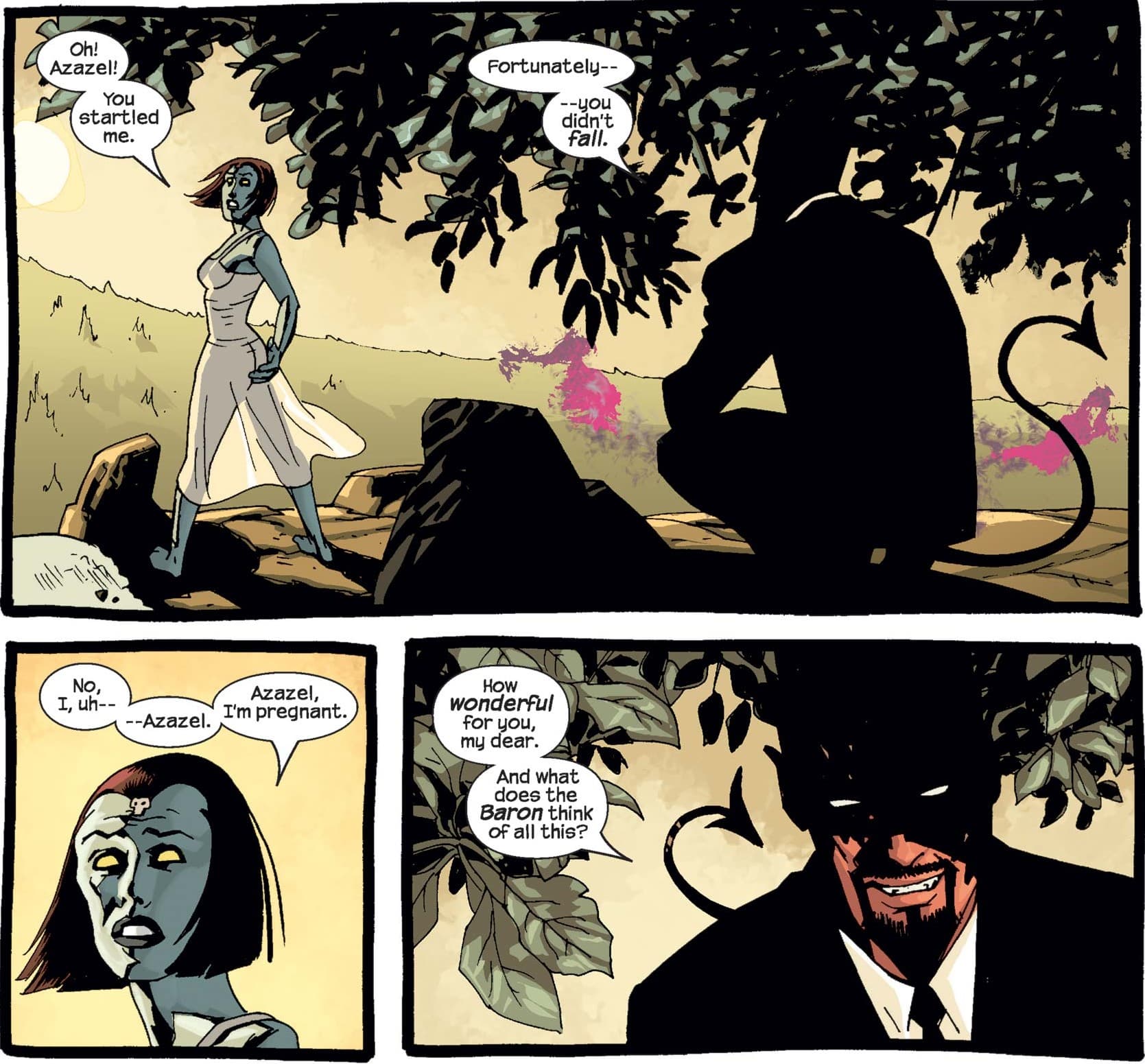 UNCANNY X-MEN (1963) #428 artwork by Sean Phillips, Dave McCaig, and Rus Wooton