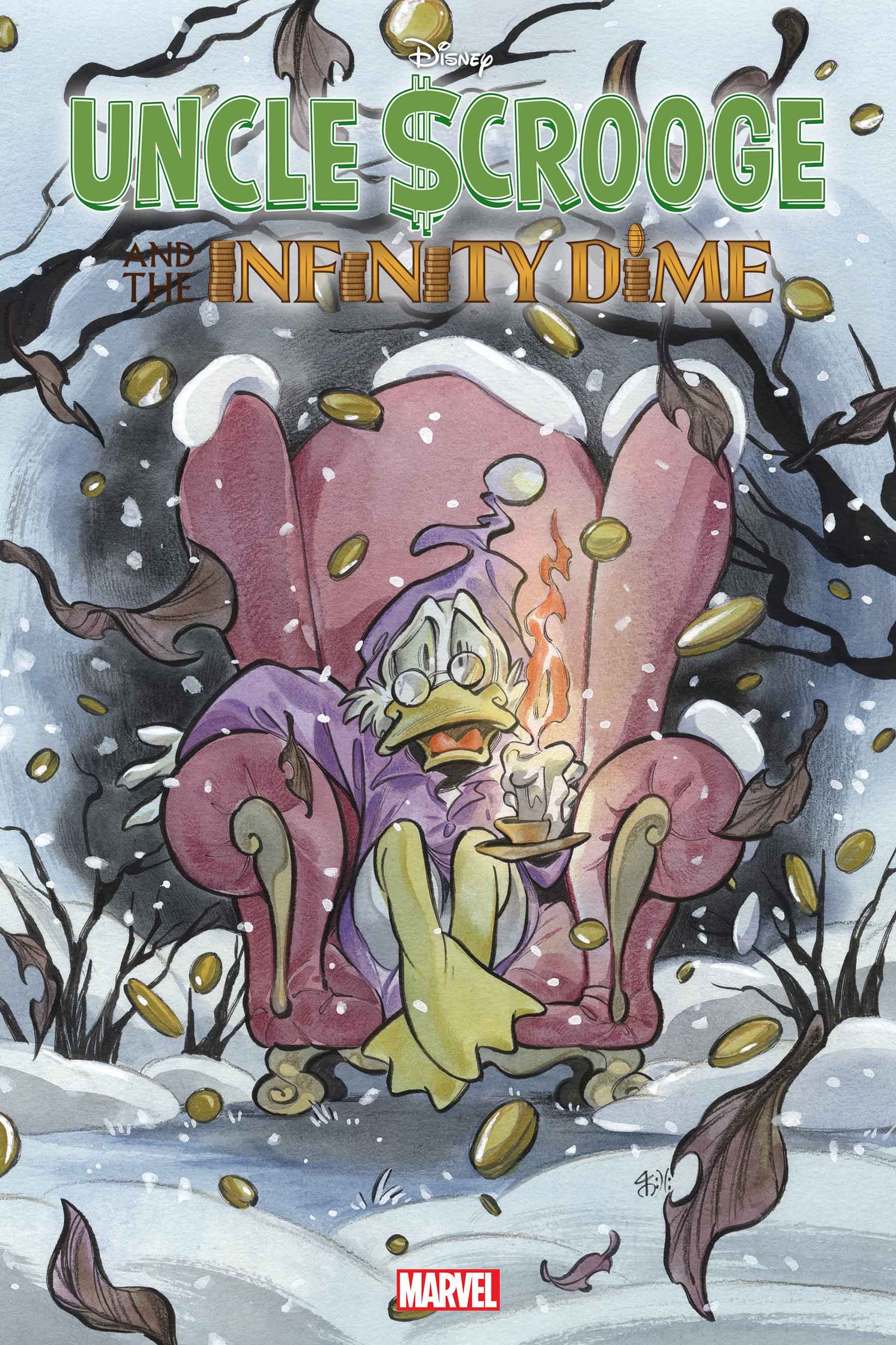UNCLE SCROOGE AND THE INFINITY DIME #1 variant cover by Peach Momoko