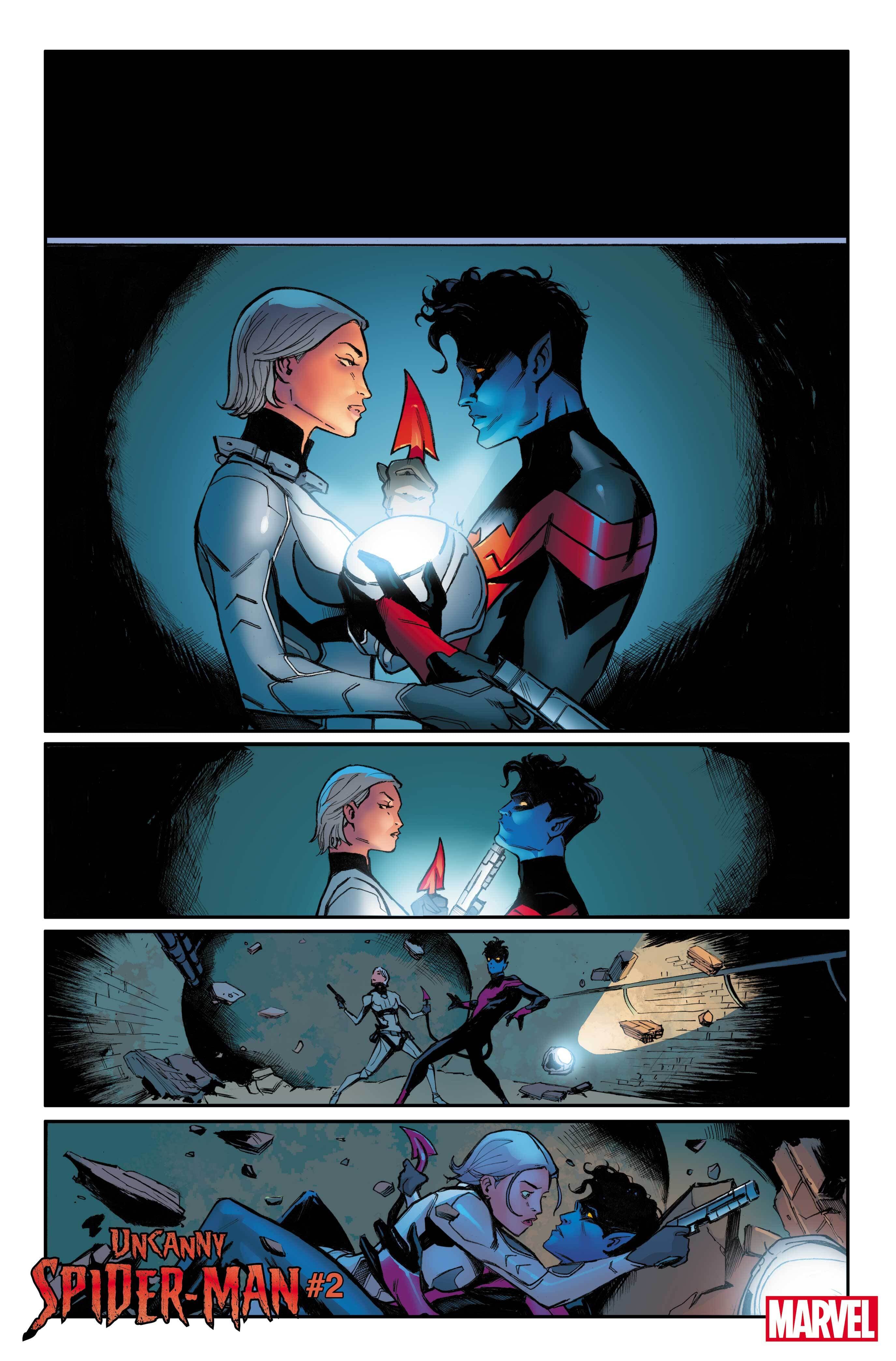 UNCANNY SPIDER-MAN (2023) #2 page by Si Spurrier and Lee Garbett