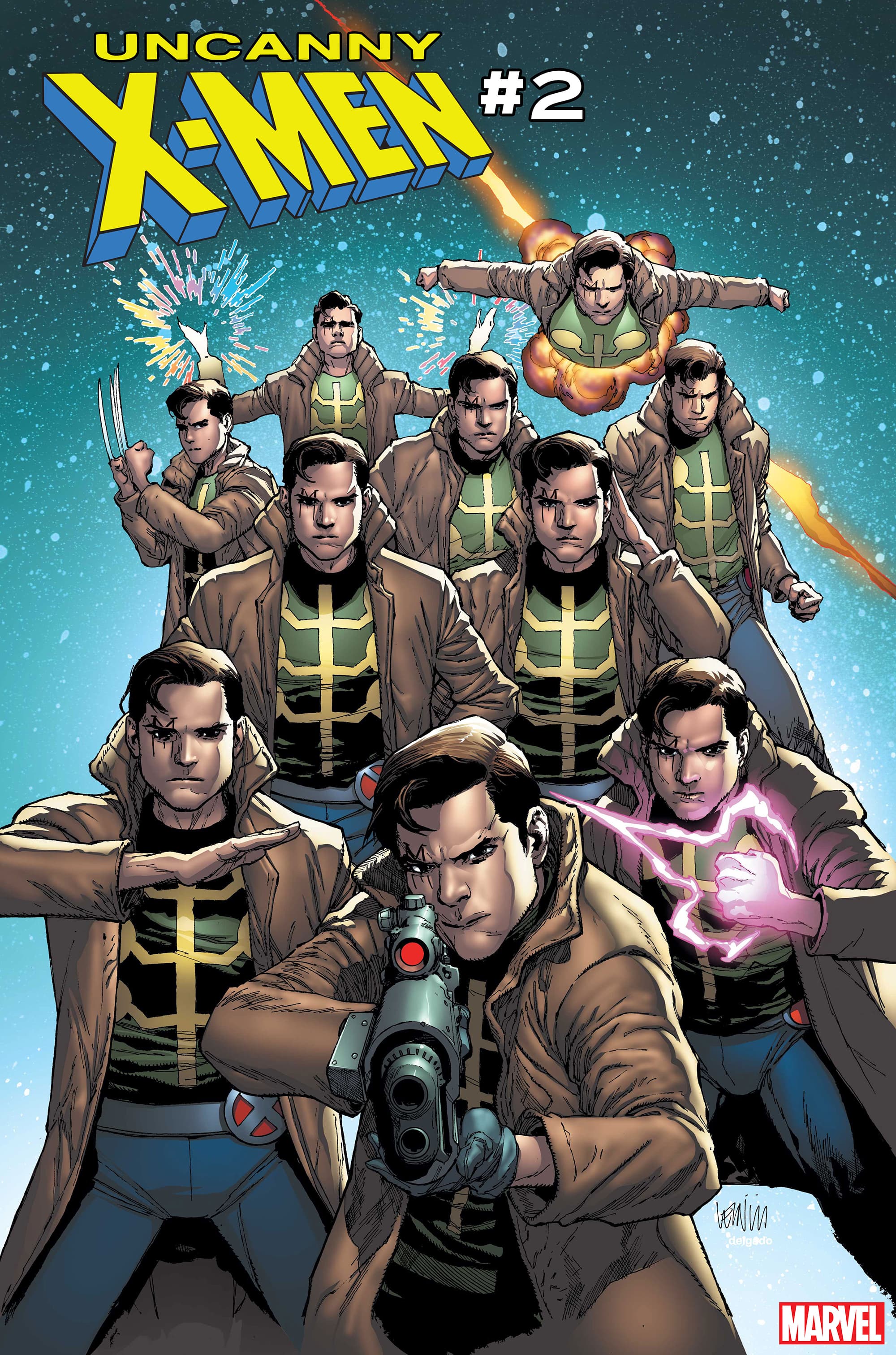 Cover of UNCANNY X-MEN #2