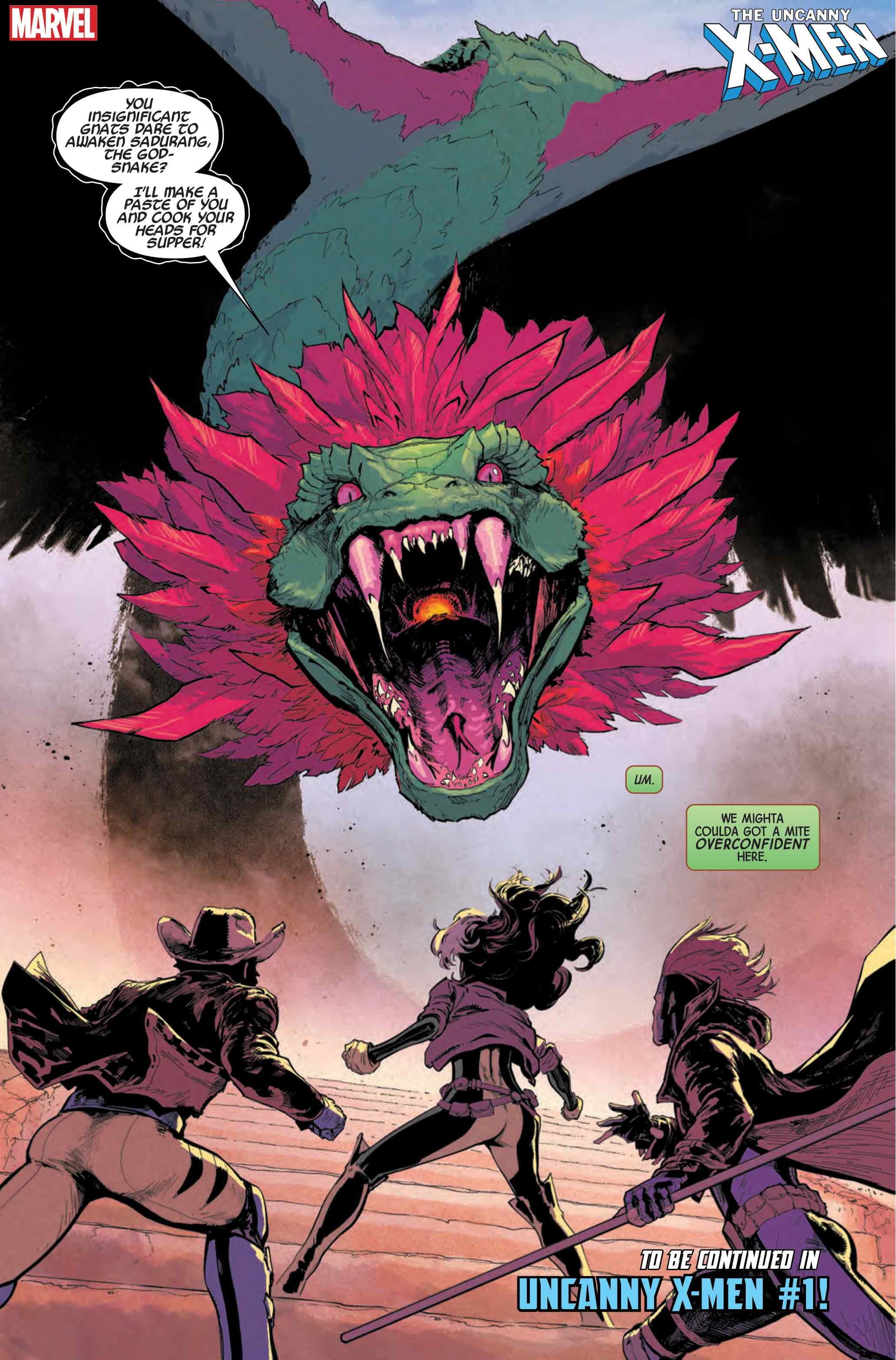 UNCANNY X-MEN #1 interior page by Gail Simone and David Marquez