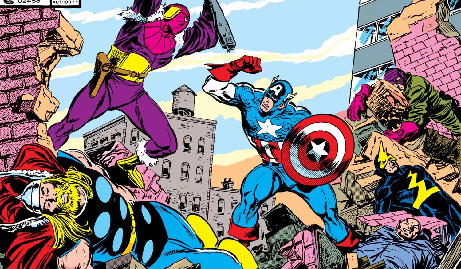 AVENGERS (1963) #277 artwork by John Buscema and Tom Palmer